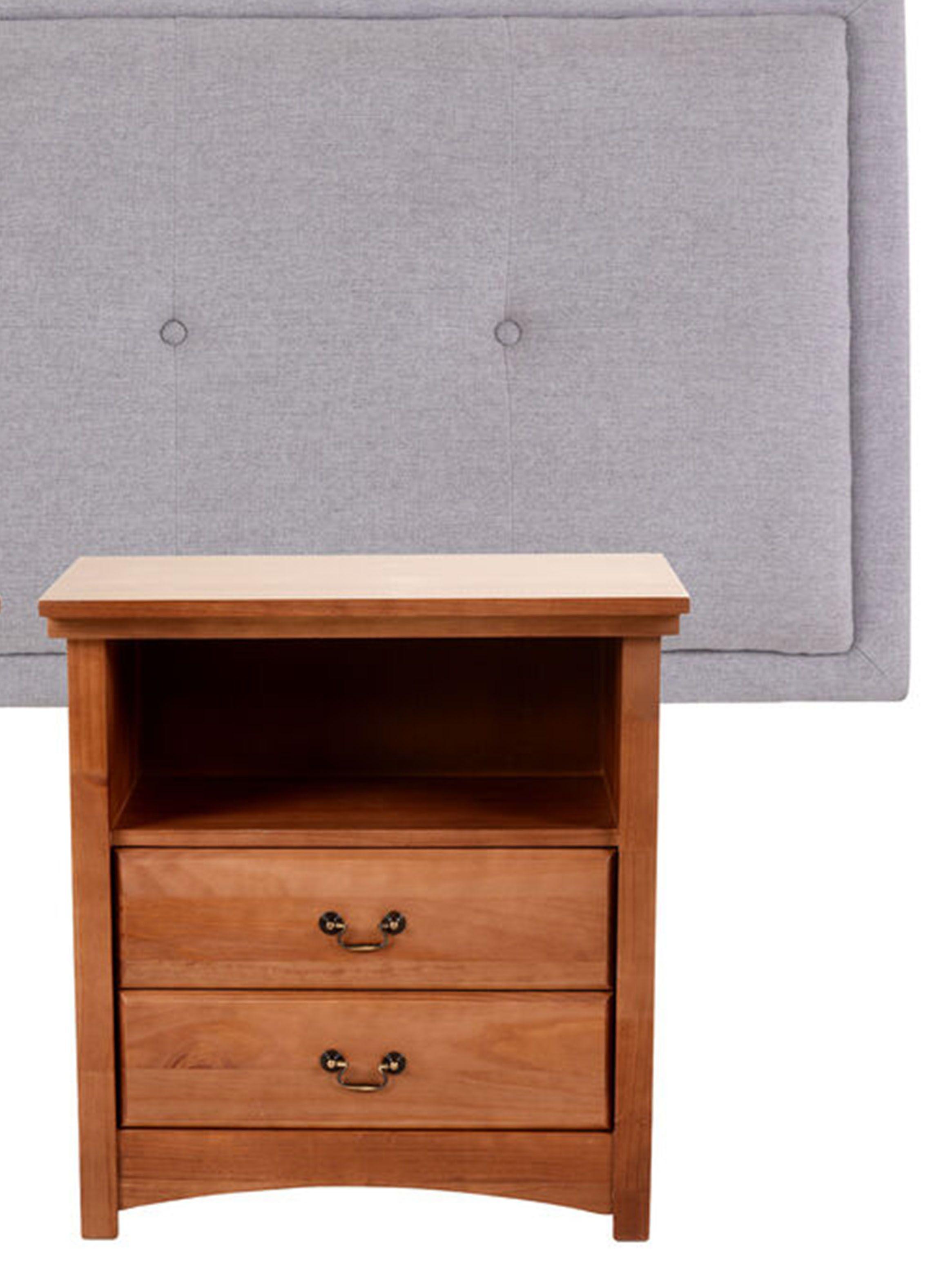 Set Muebles Ganges: Respaldo 2 Plazas + 2 Veladores-1