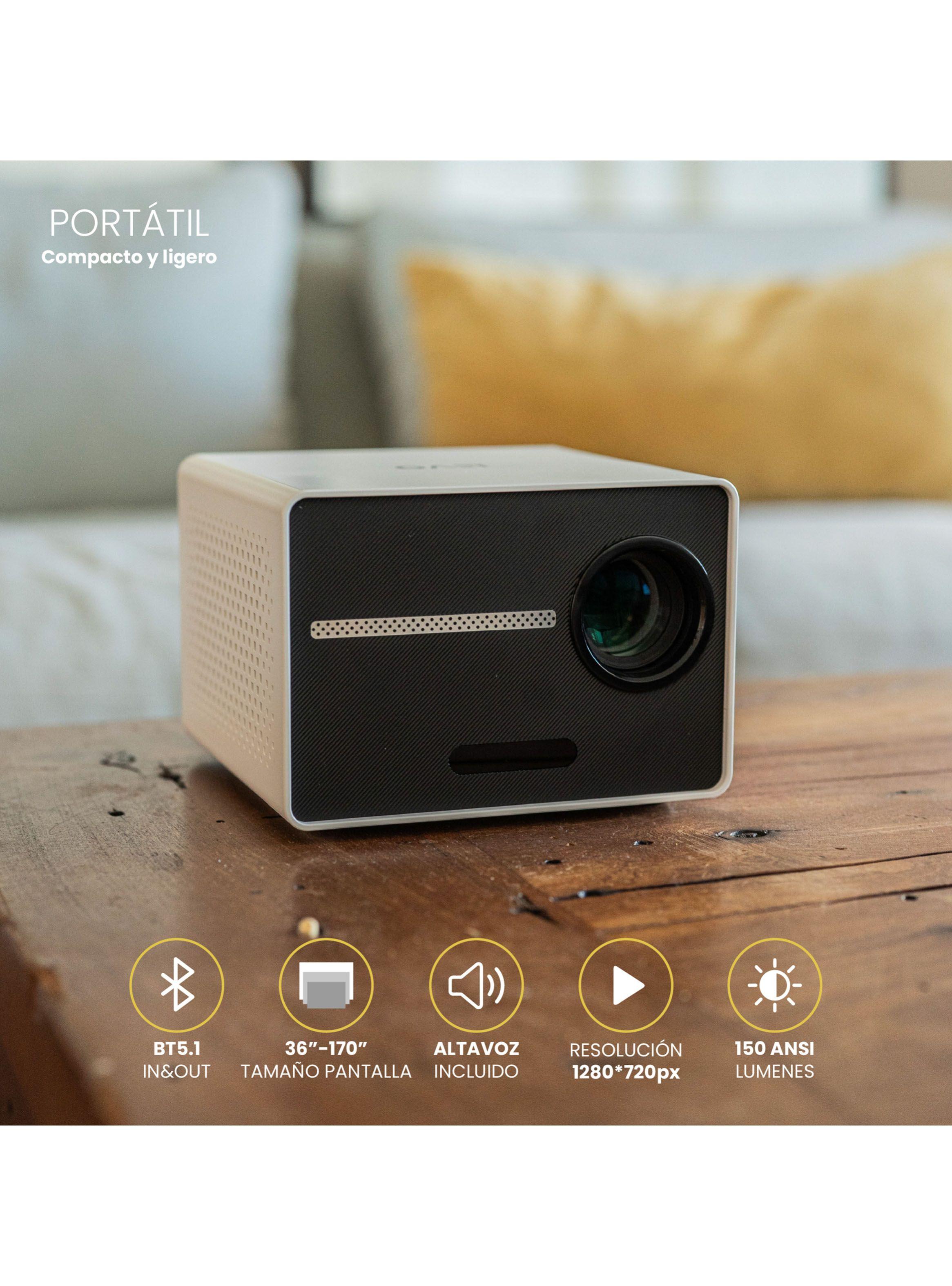 Proyector Portátil Mini Halo 9000 lm Bluetooth HD-3