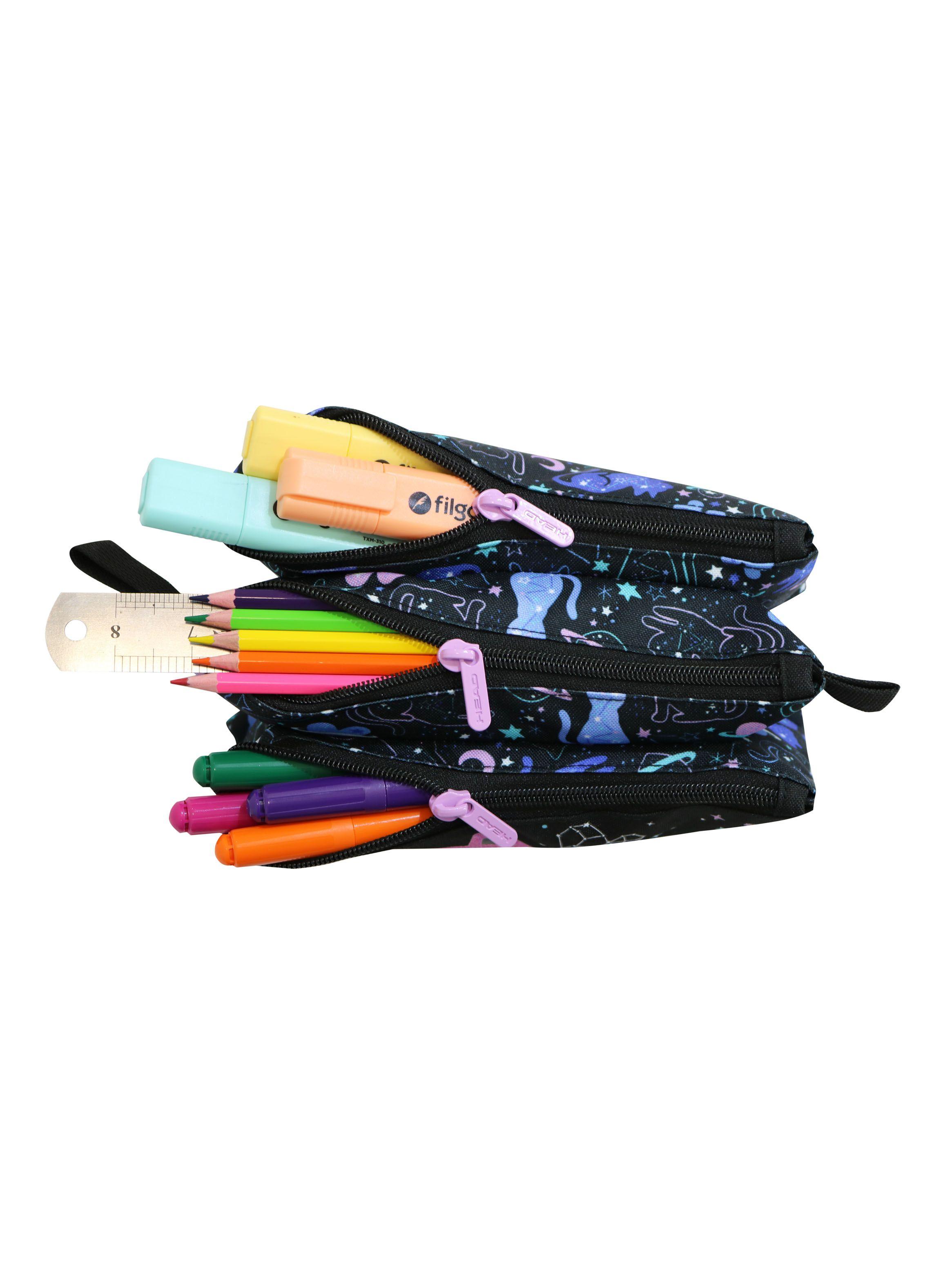 Estuche Head Celerio 25 Space Cat Negro-4