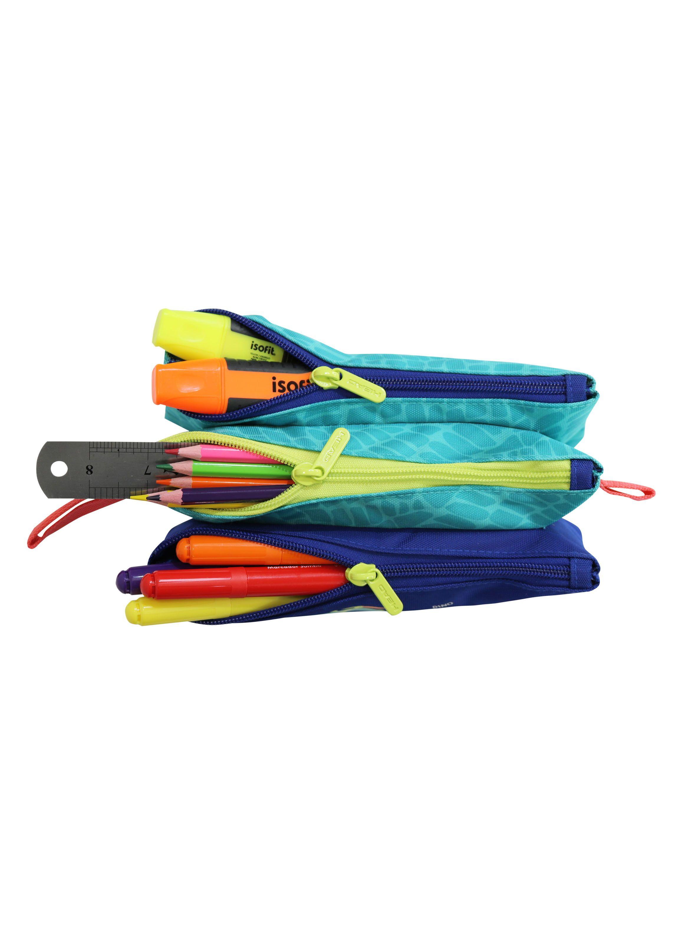 Estuche Head Celerio 25 Mix Dino Azul-4