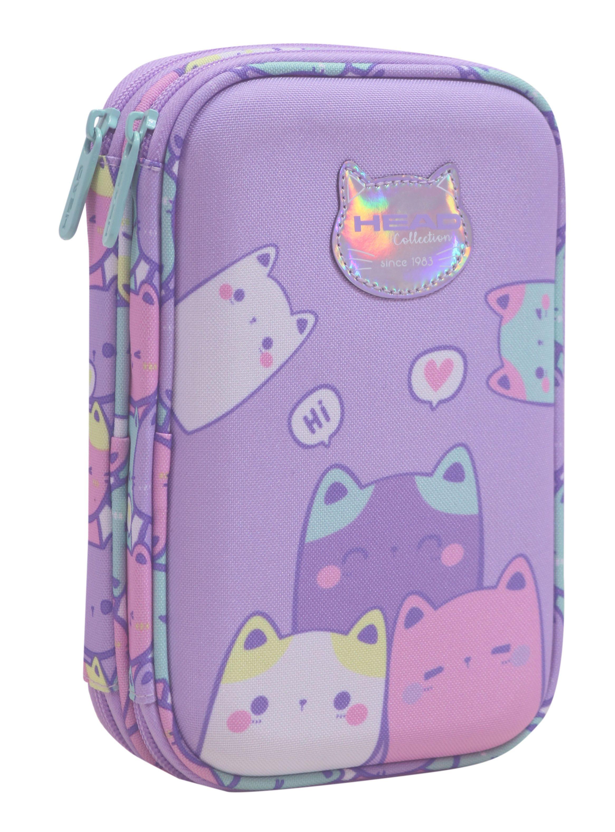 Estuche Head Box 25 New Gatos Pastel-2