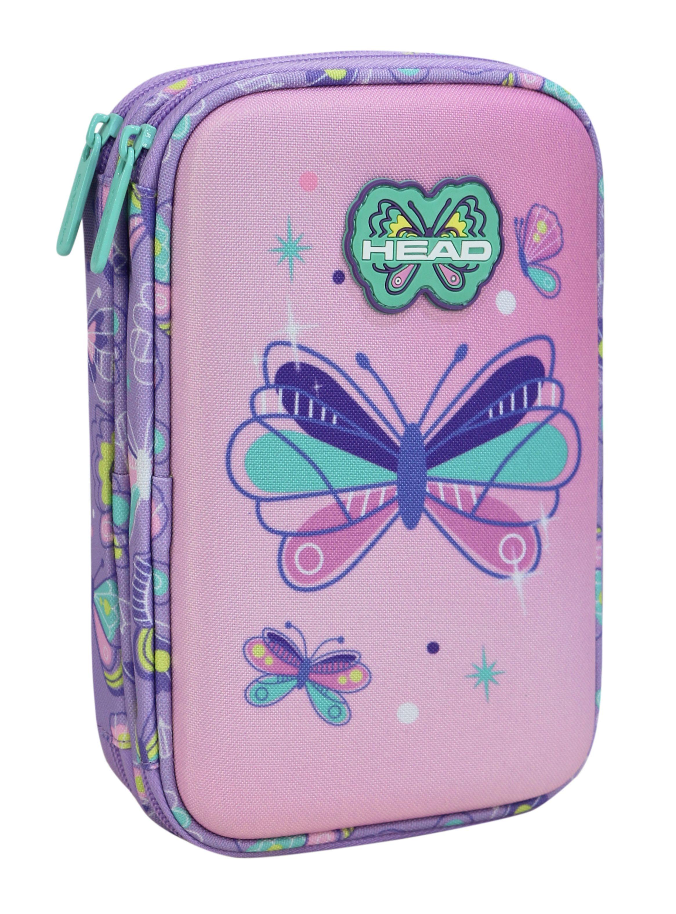 Estuche Head Box 25 Mariposa Lila-2