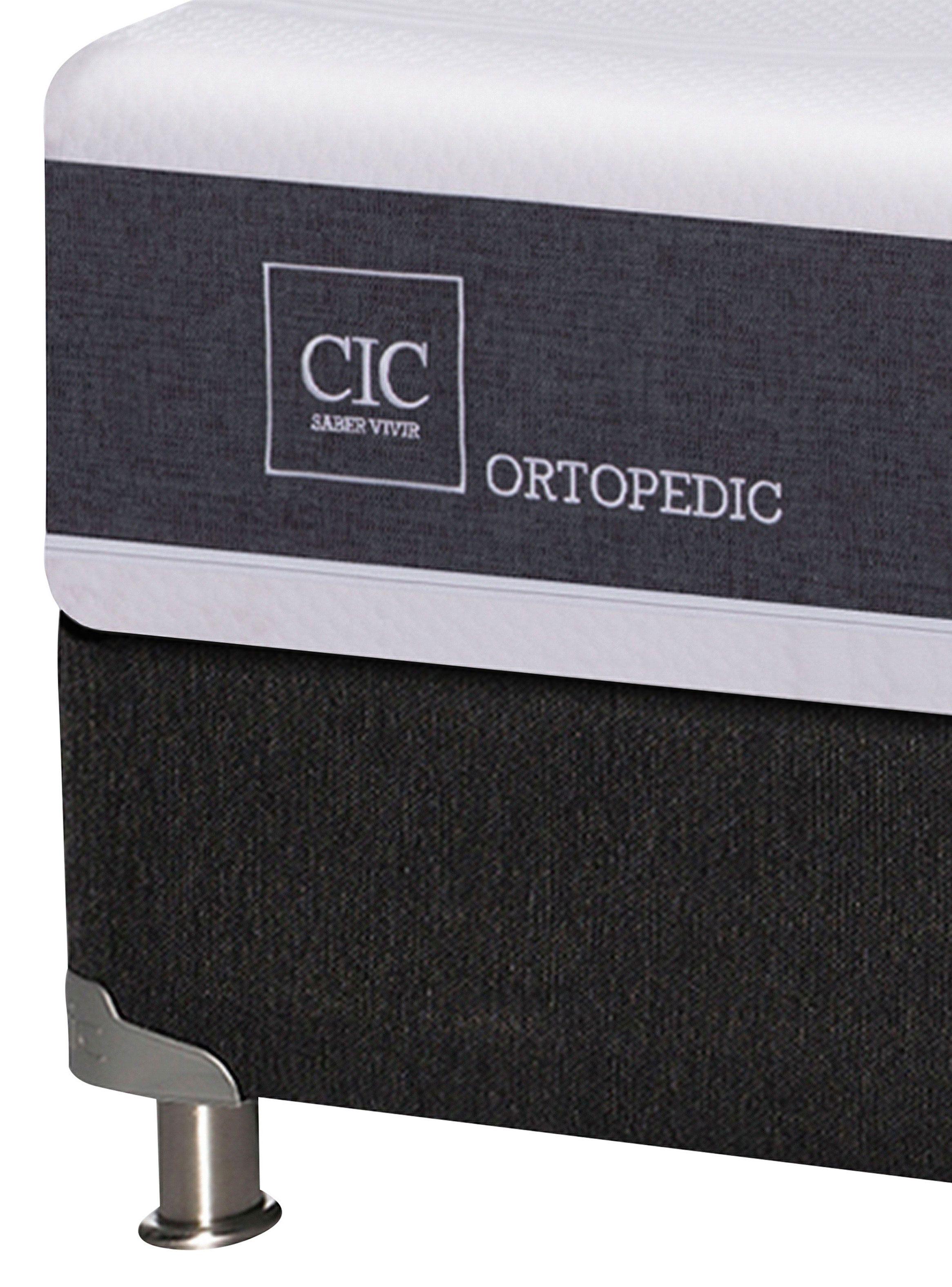 Box Spring New Ortopedic B5 BK 1.5 Plazas + Set Muebles Tigris-4