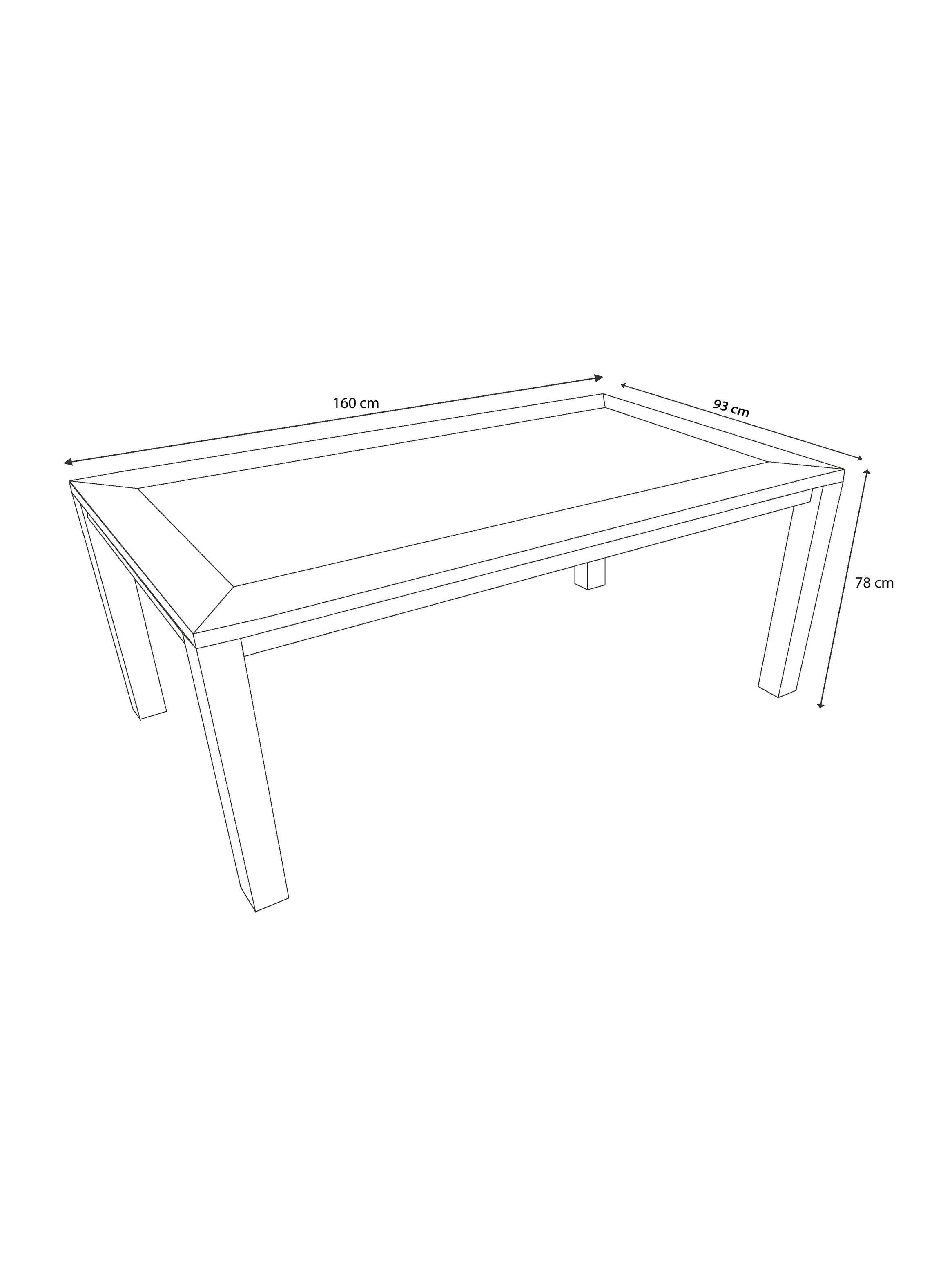 Juego de Comedor Berna 6 Sillas Miel-1