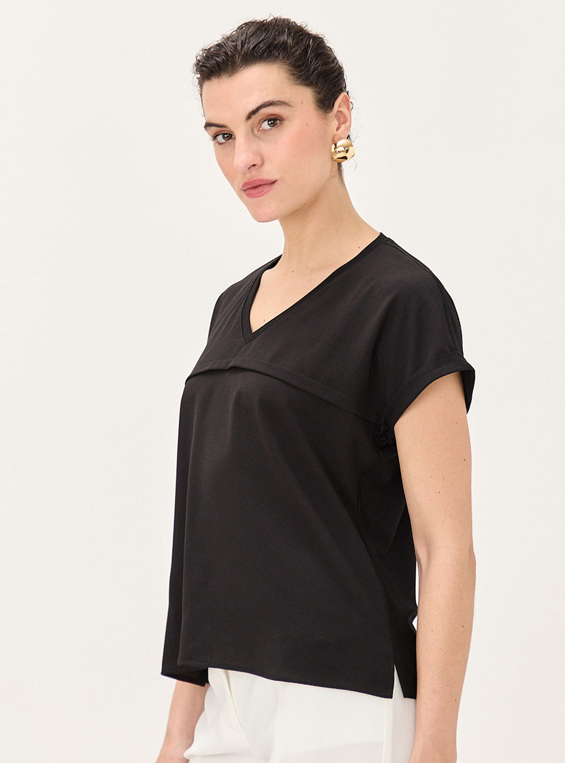 Polera Doble Tela Lisa-2