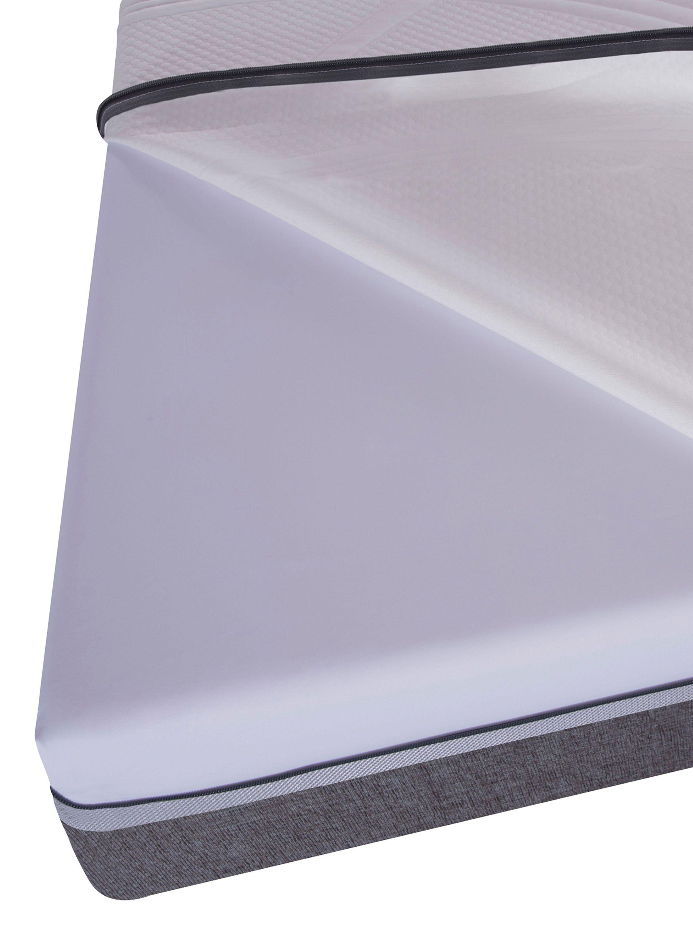 Box Spring Ortopedic Advance B5 Black 2 Plazas Base Dividida + Set Muebles Baker-3