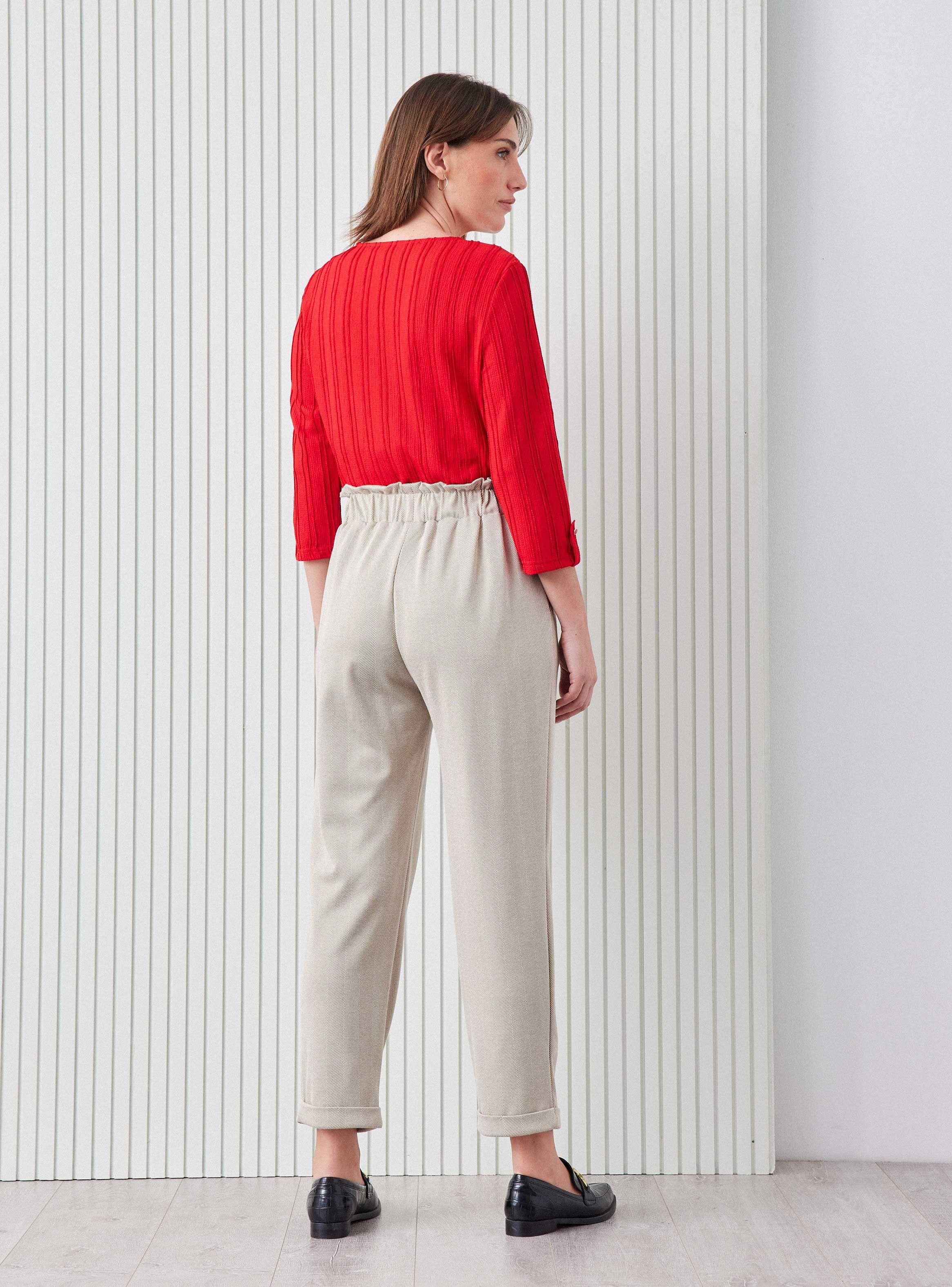 Pantalón Cintura Elástica y Cordón-5