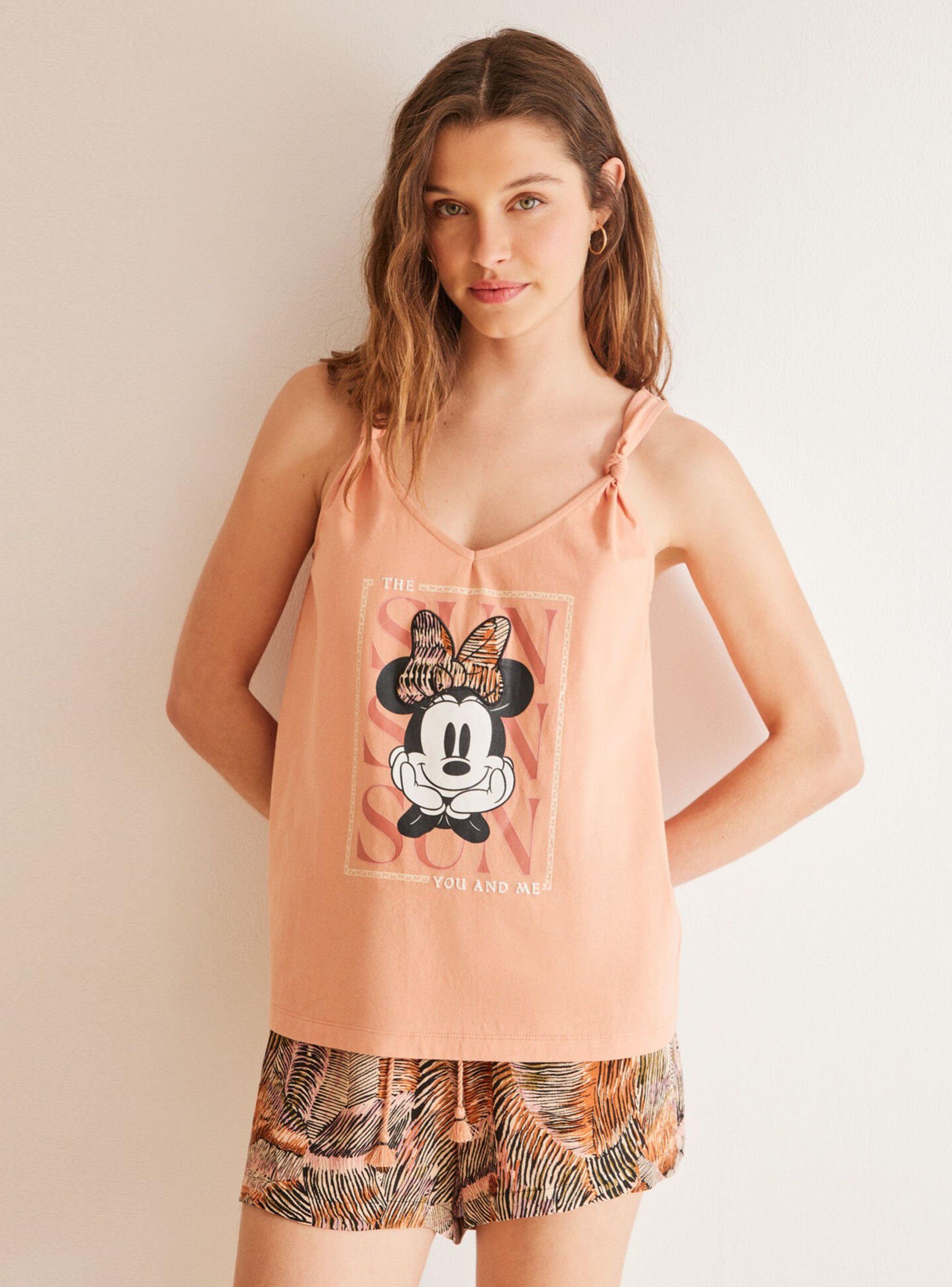 Pijama Corto Algodón Minnie-0