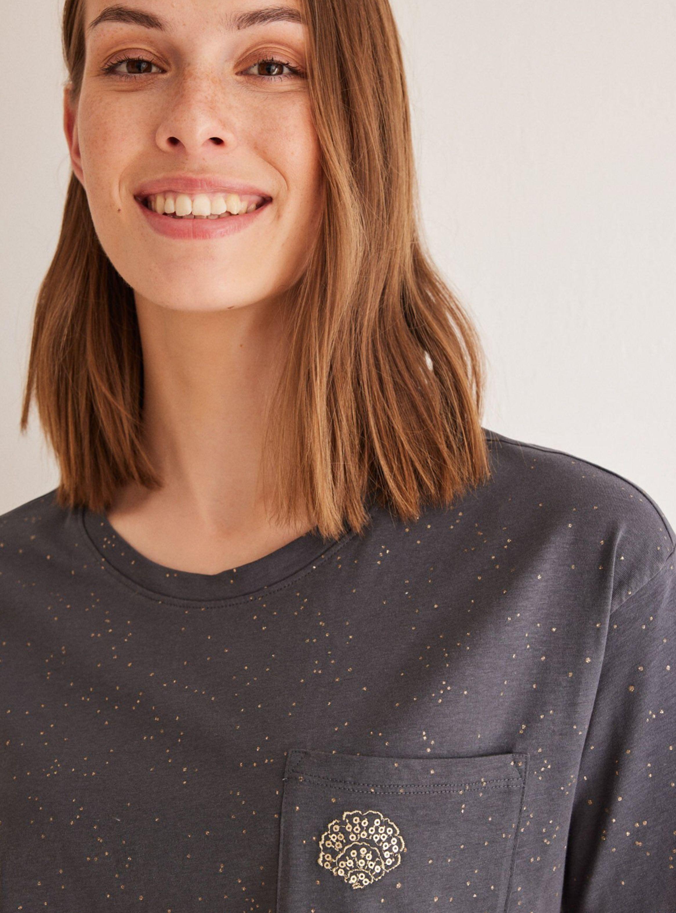 Pijama Corto Algodón Conchas-2