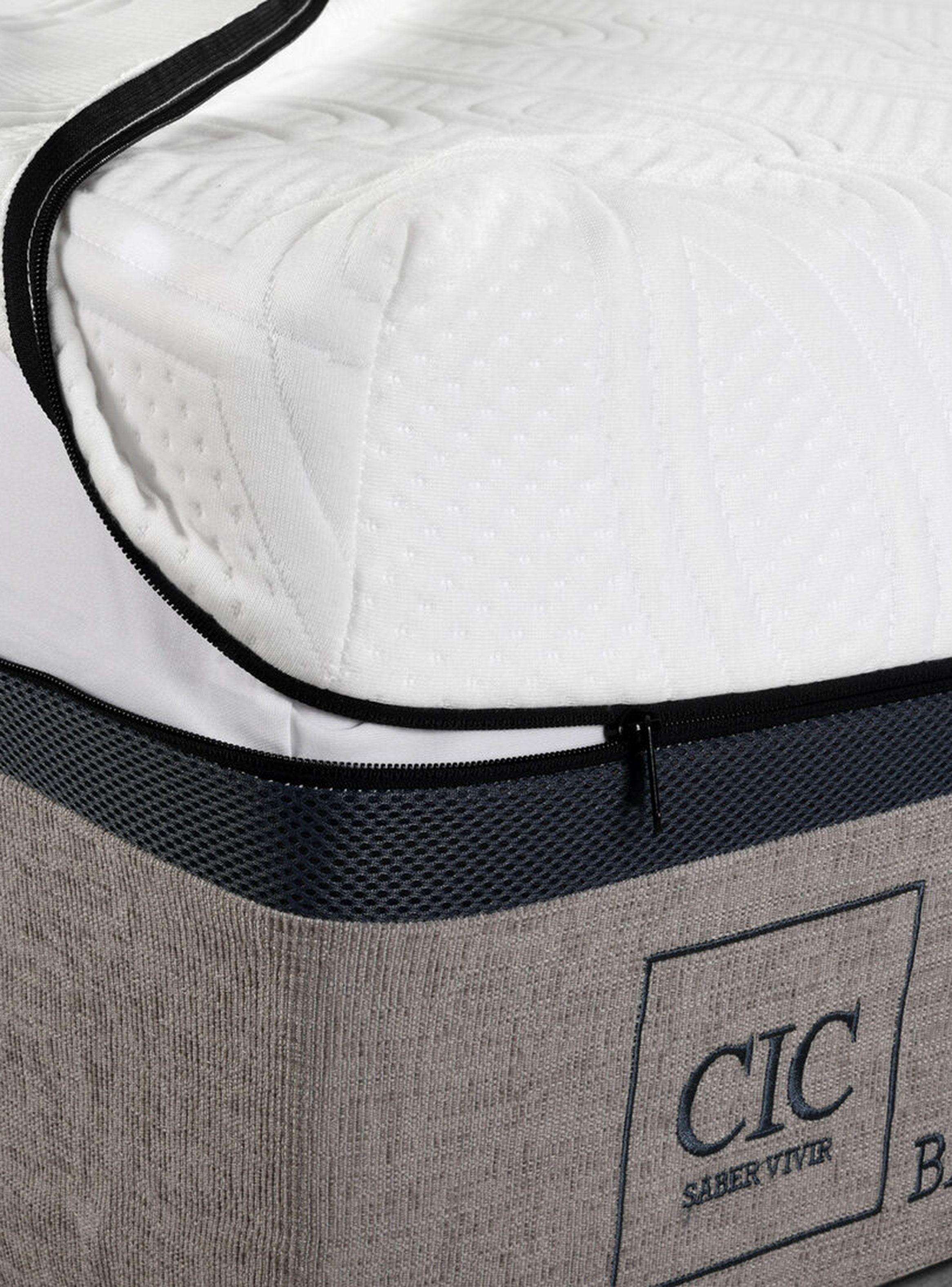 Cama Europea Balance 2 Plazas Base Dividida + Respaldo New Dublín Chocolate-3