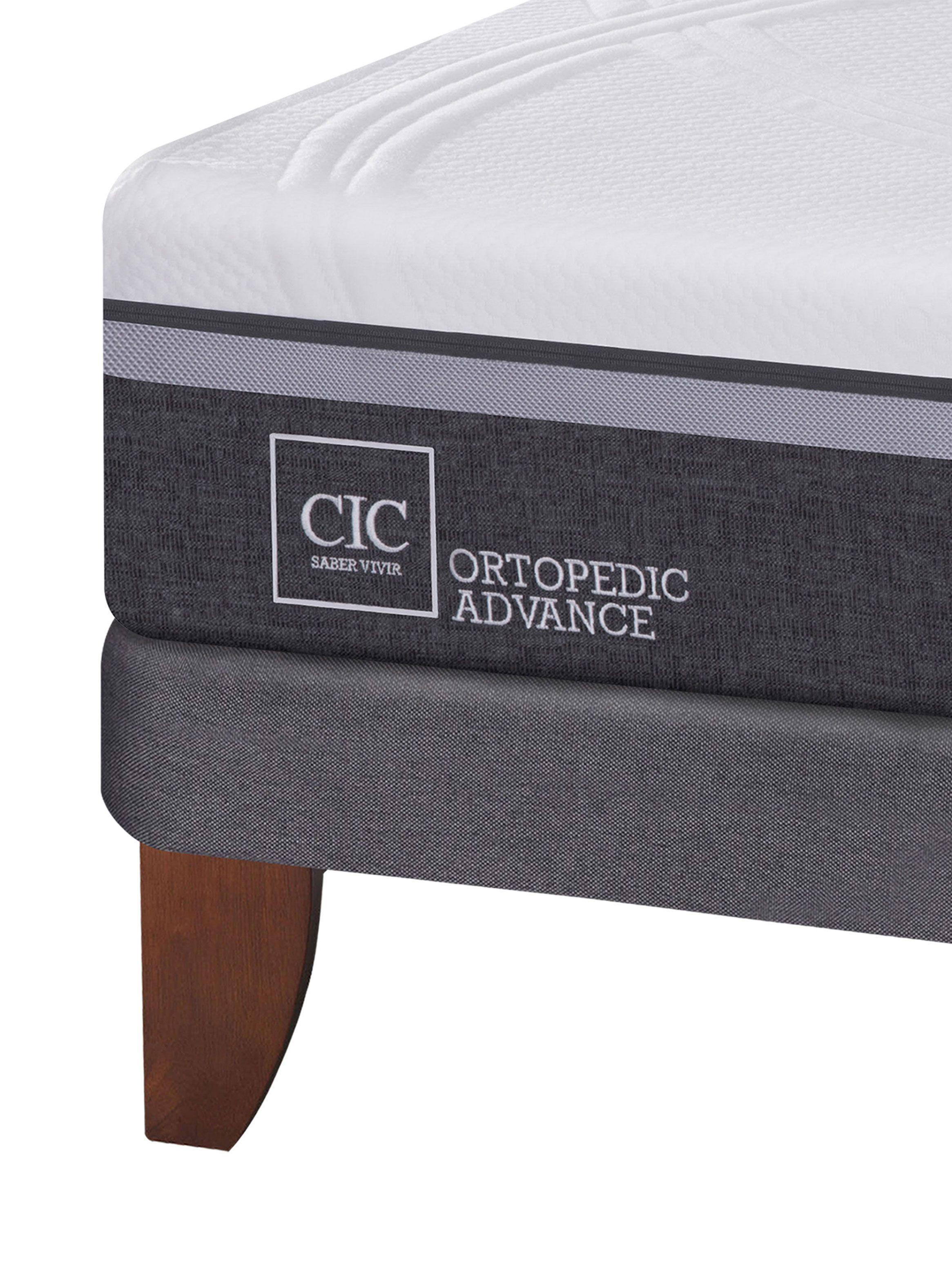 Cama Europea Ortopedic Advance King + Set Muebles New Torino-4