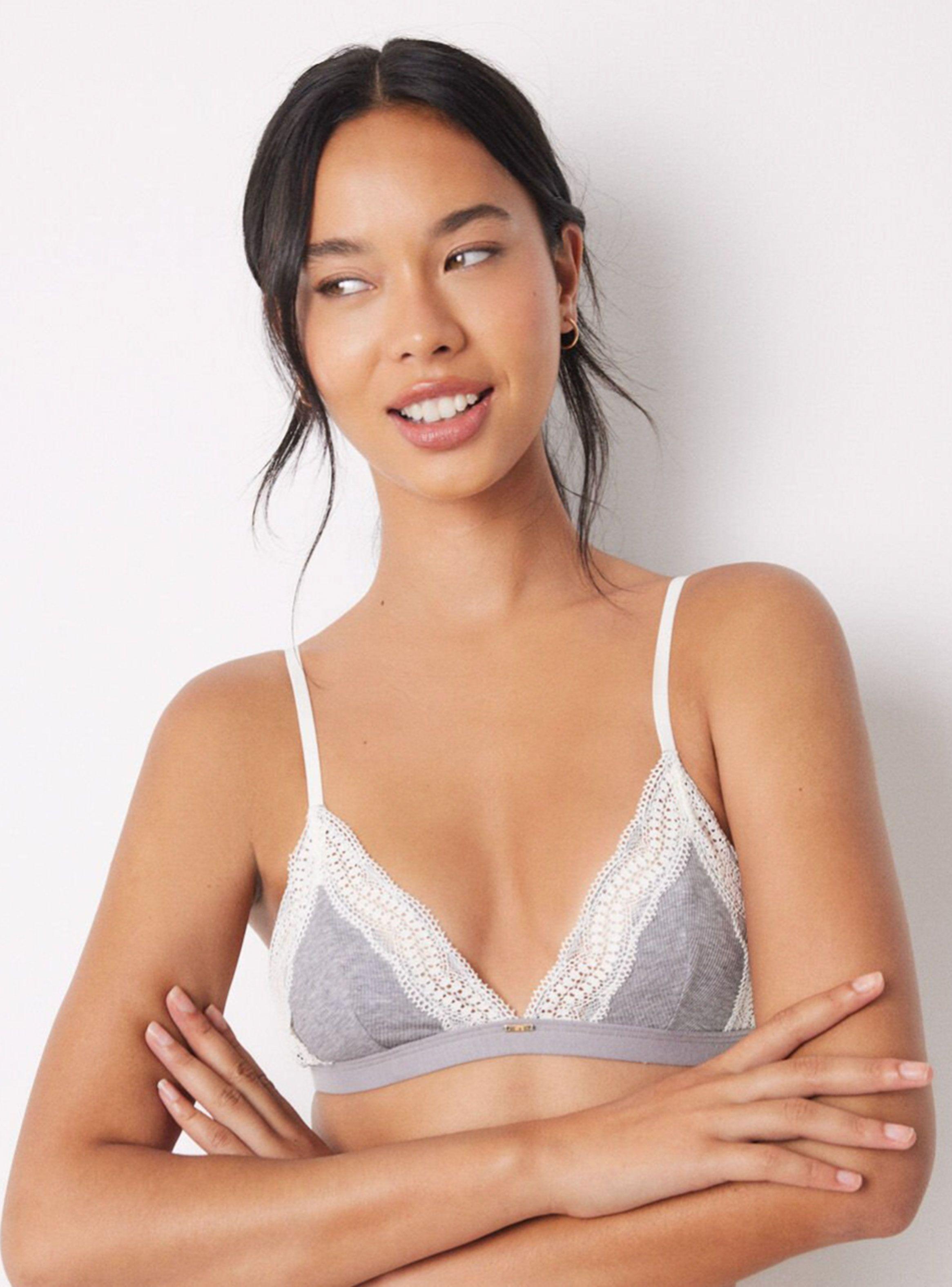 Sostén Lovely Forma Triangular Algodón-0