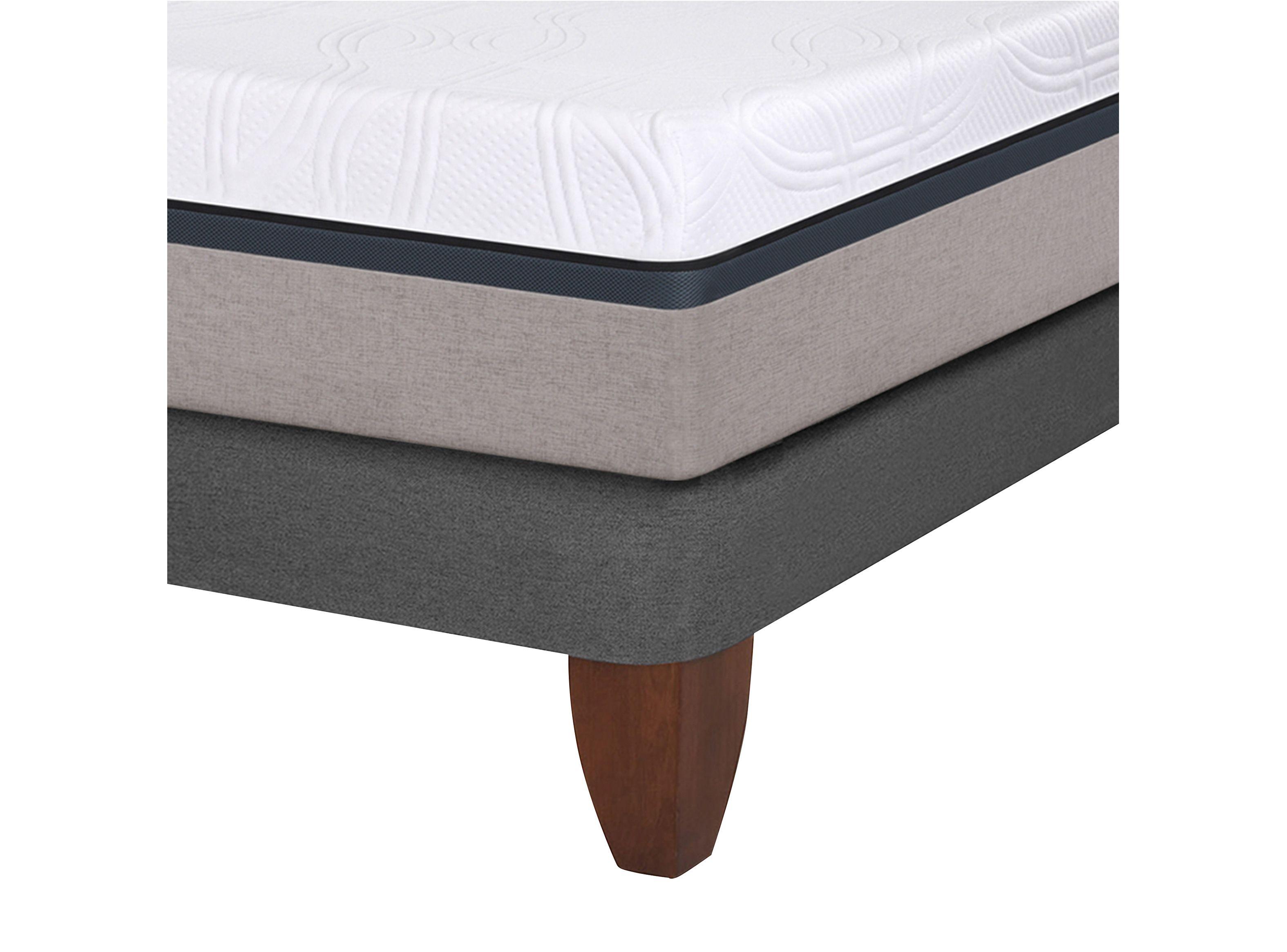 Cama Europea Balance King + Set Muebles Tigris Firmeza Intermedio-4