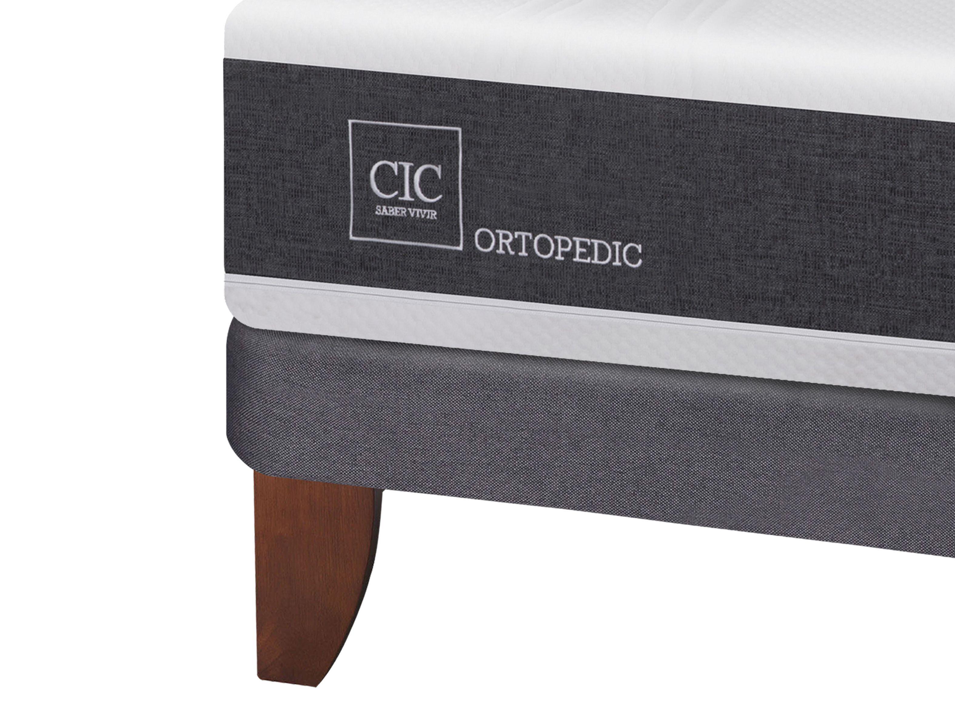 Cama Europea New Ortopedic King Base Dividida + Set Muebles Eufrates-2