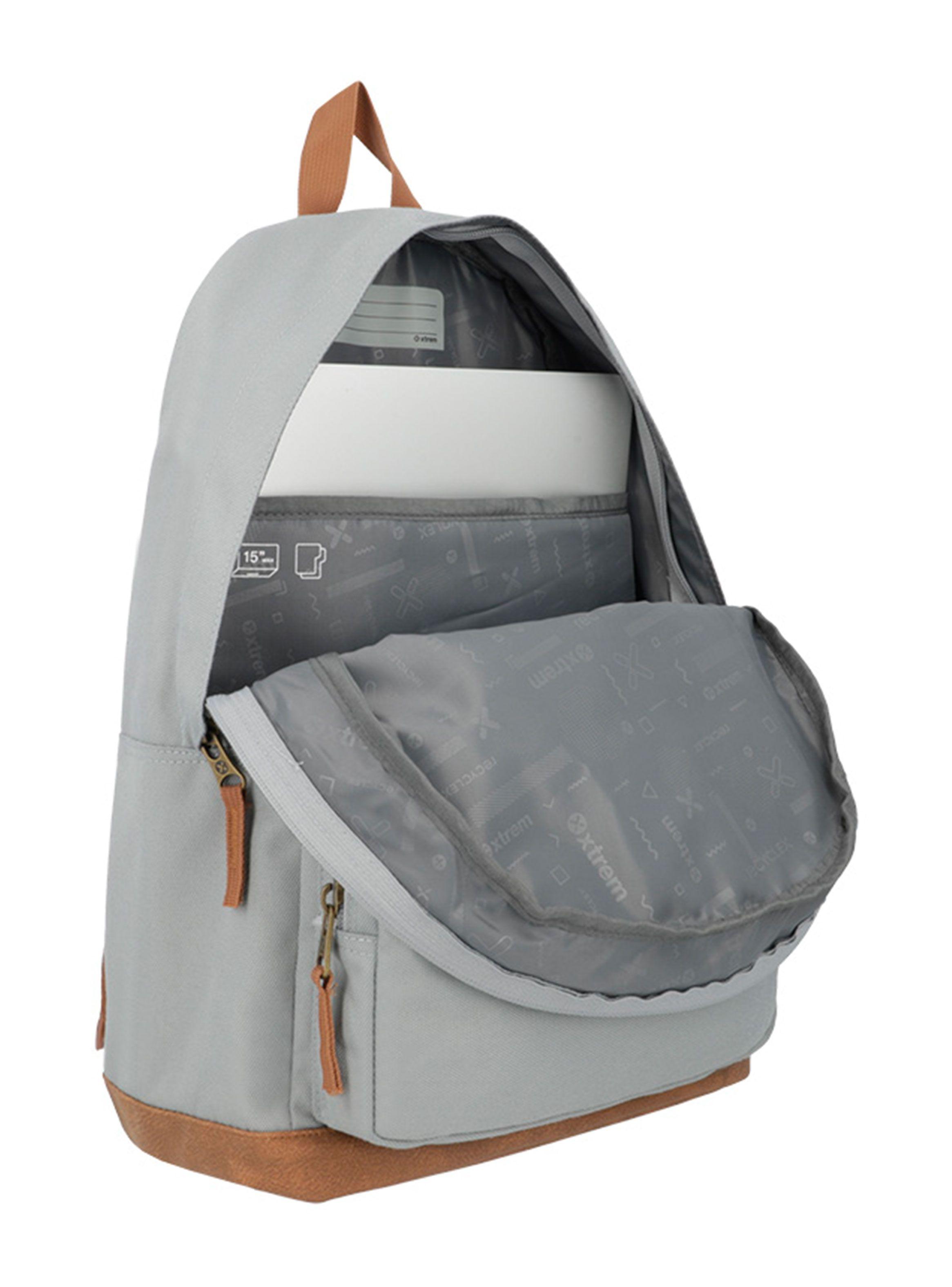 Mochila Notebook Pop 5Xt Gris 15"-3