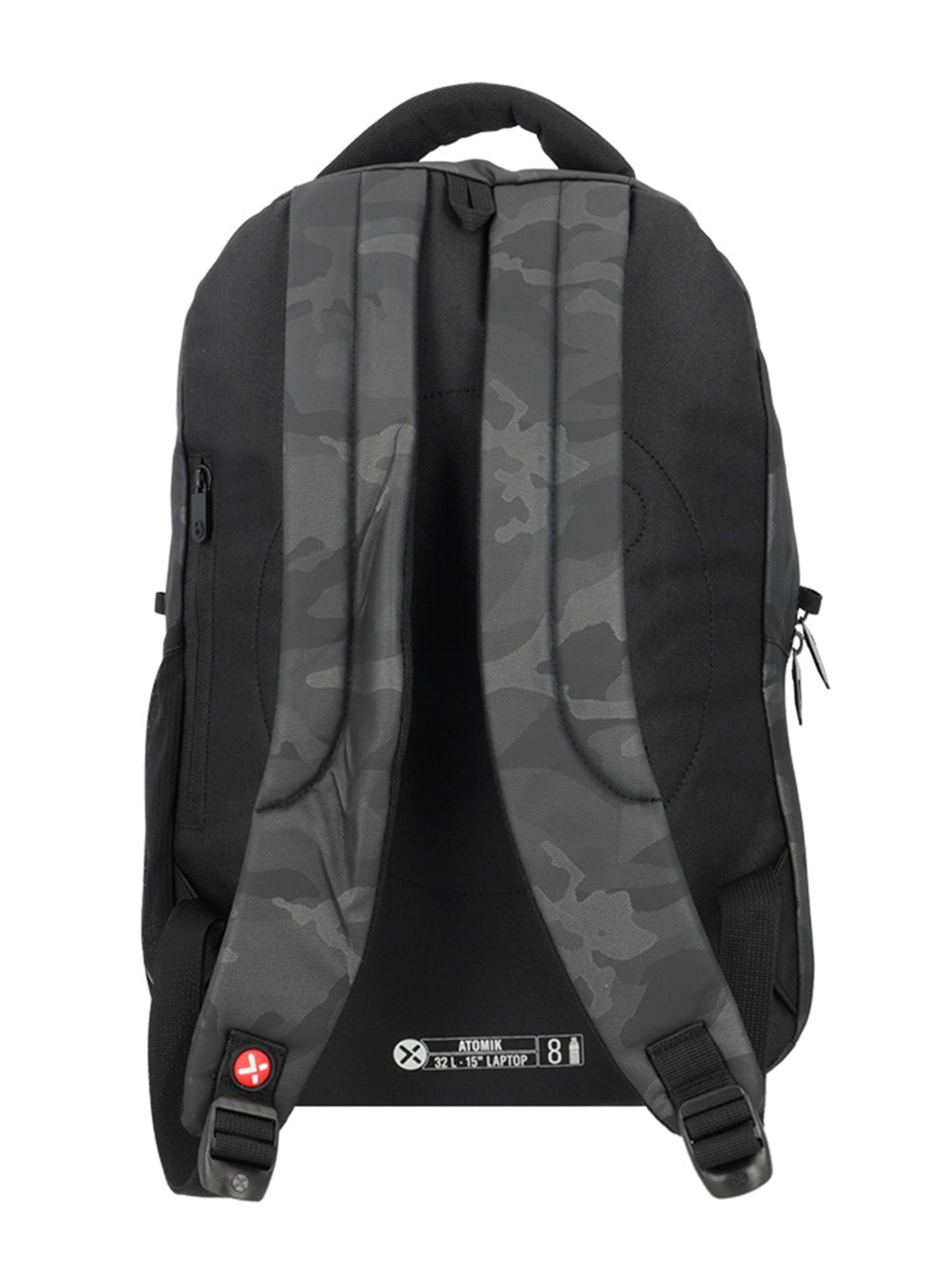 Mochila Notebook Atomik 5Xt Verde Militar 15"-2
