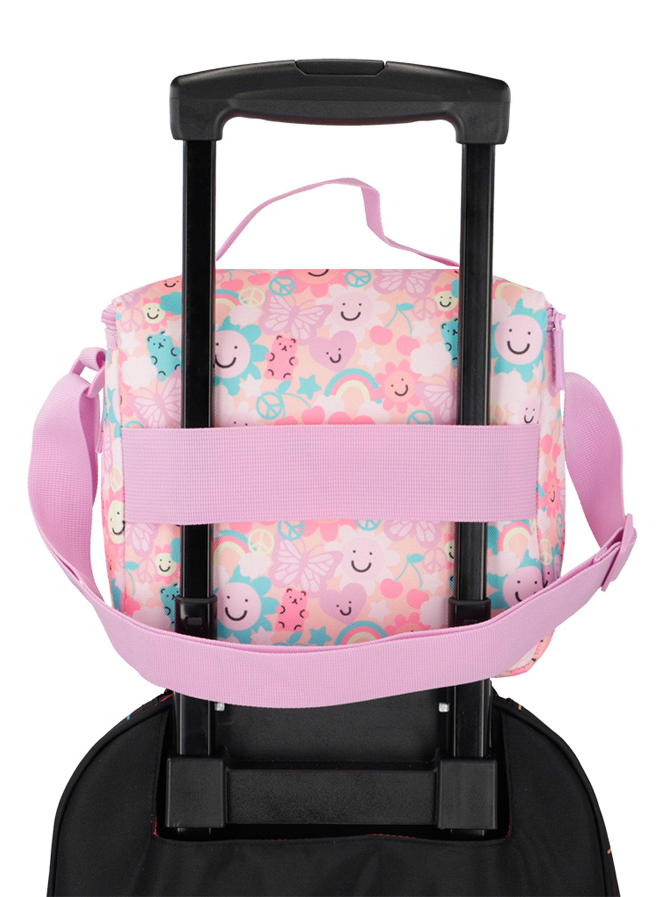Megapack 2.0 5Xt Mochila Niña Flores Rosado-3