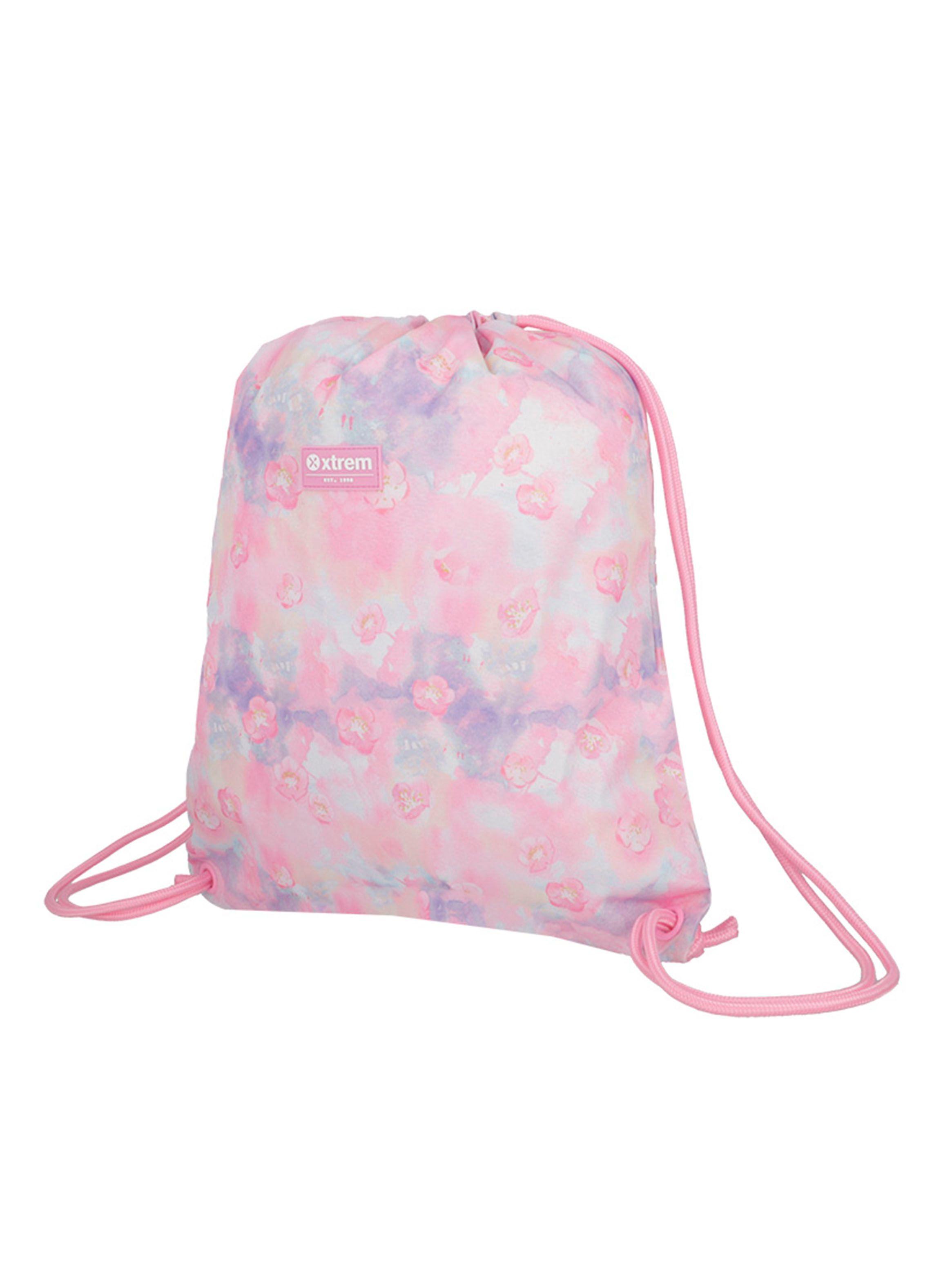 Multipack 5Xt Mochila Niña Flores Rosado-2