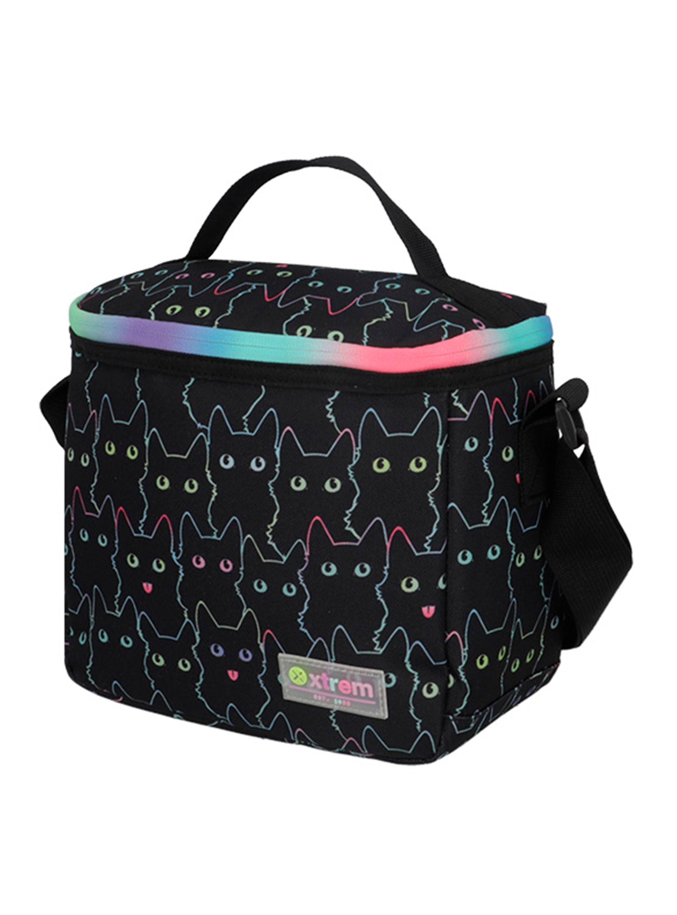 Triple Pack 5Xt Mochila Niña Gatos Negro-3