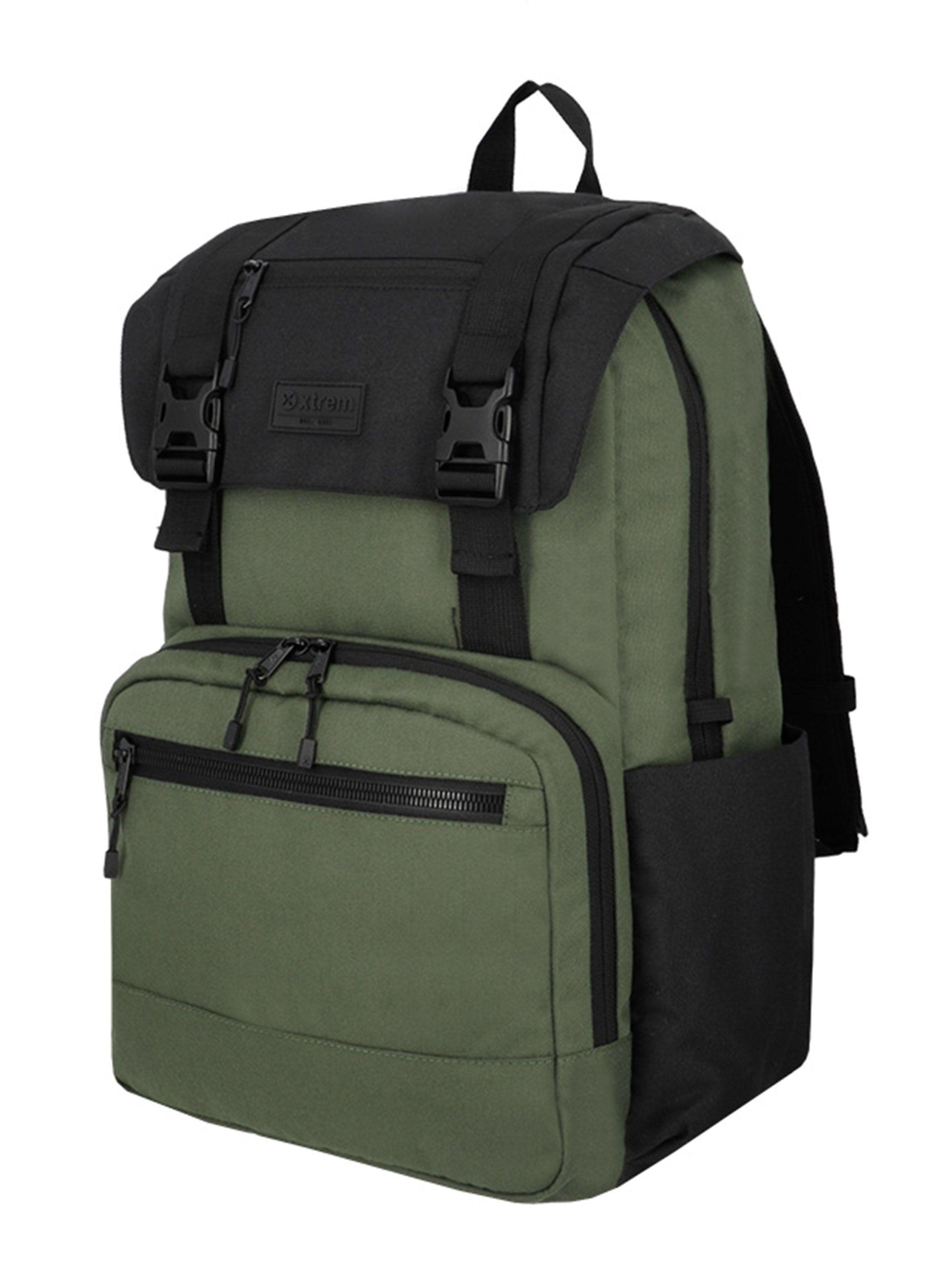 Mochila Notebook Kent 5XT Verde 16"-2