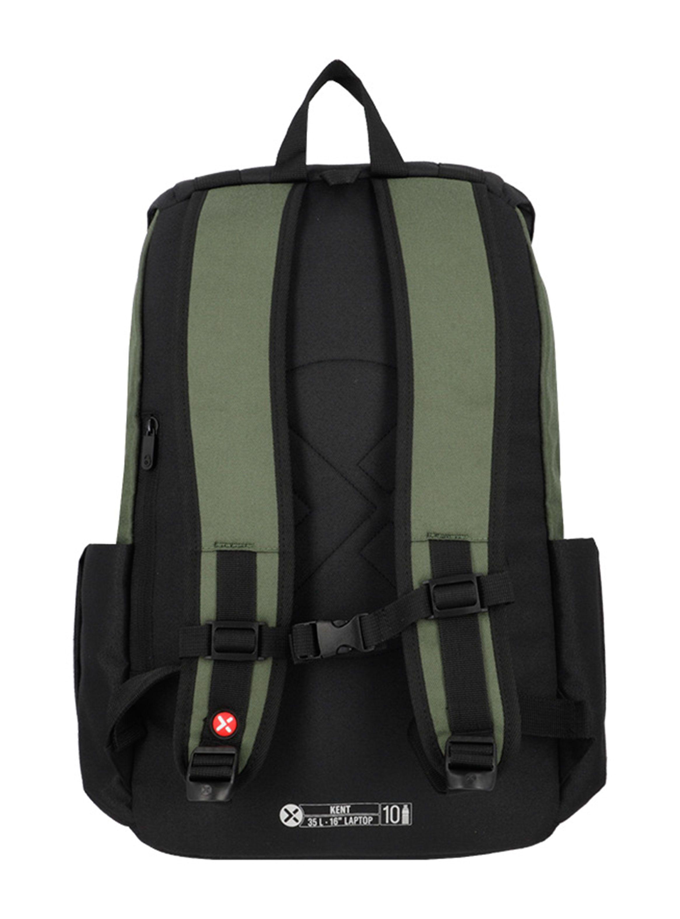 Mochila Notebook Kent 5XT Verde 16"-1