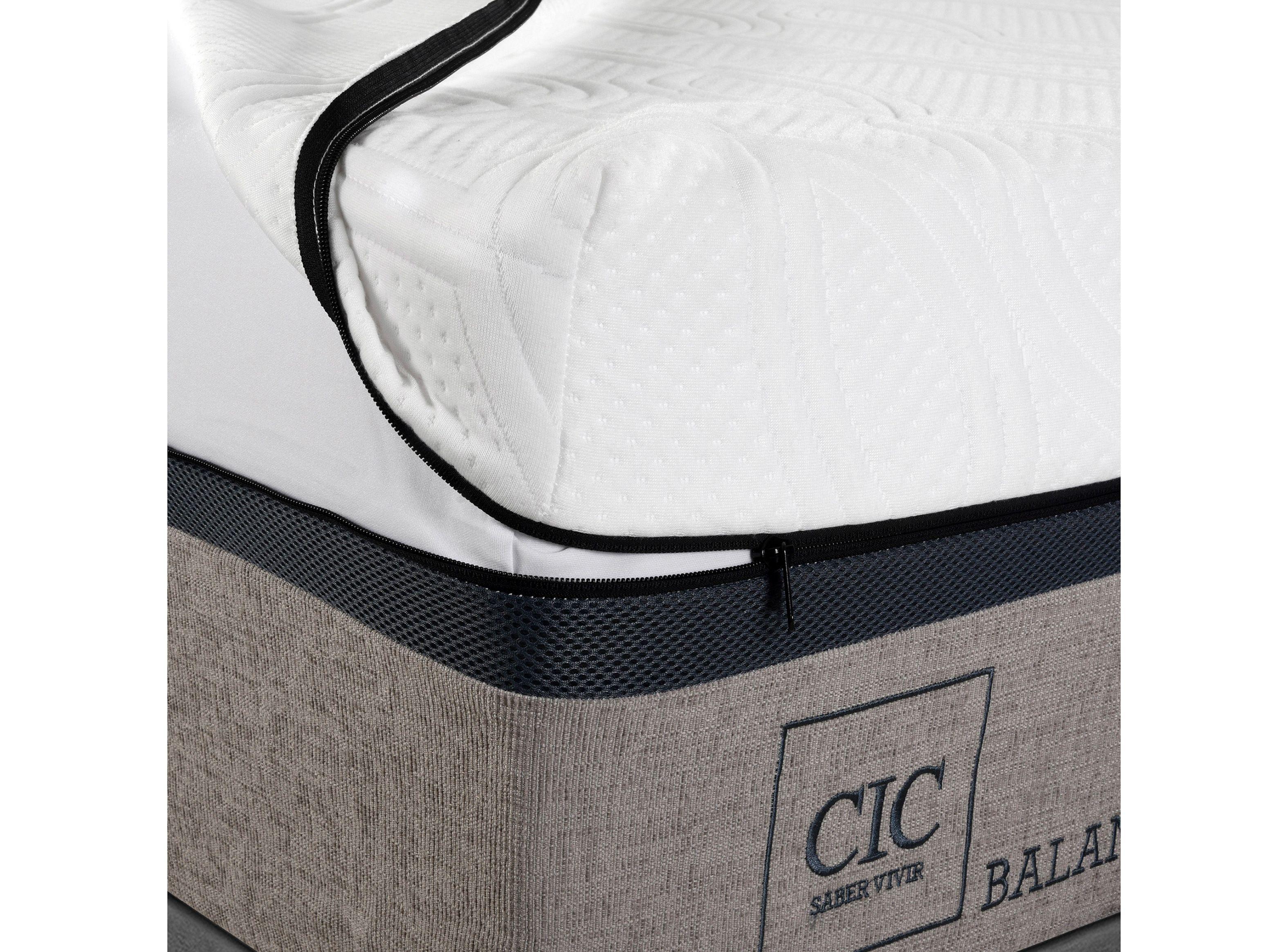 Cama Europea Balance 2 Plazas Base Dividida + Respaldo Tamesis-2