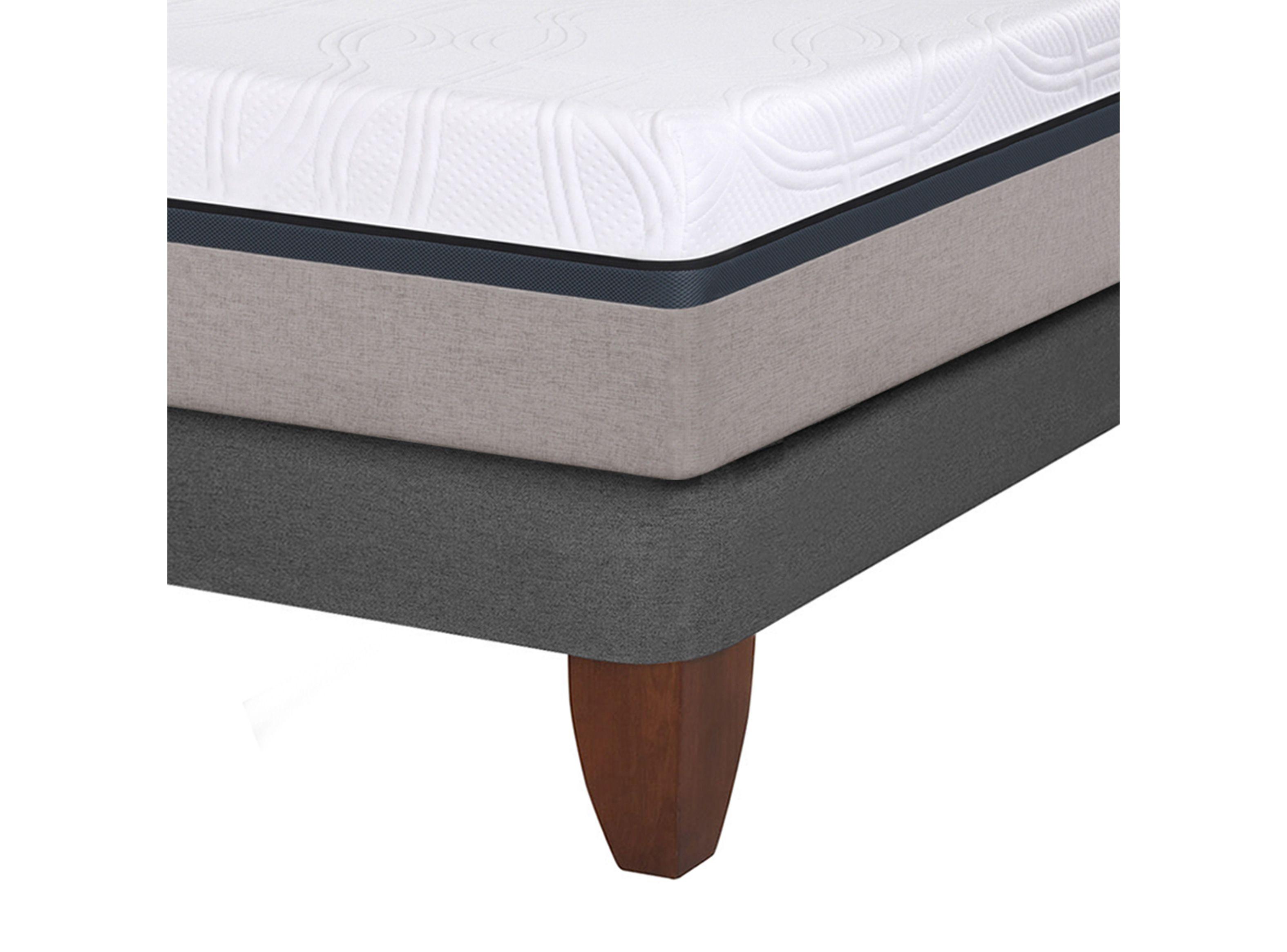Cama Europea Balance Súper King Base Dividida + Respaldo Tamesis-4