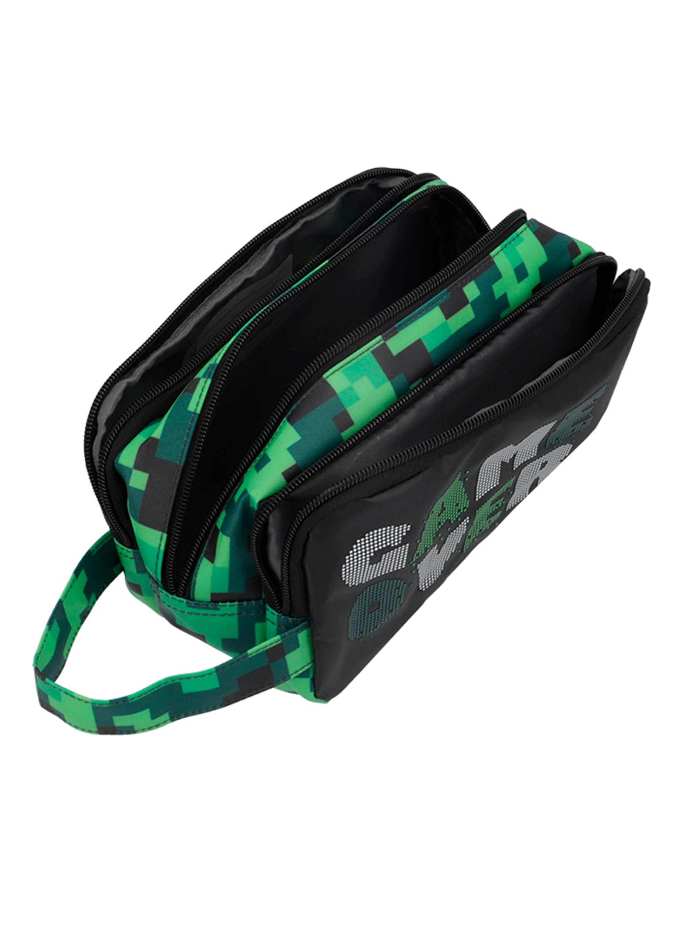 Estuche University+ 5Xt Pixels Verde-3