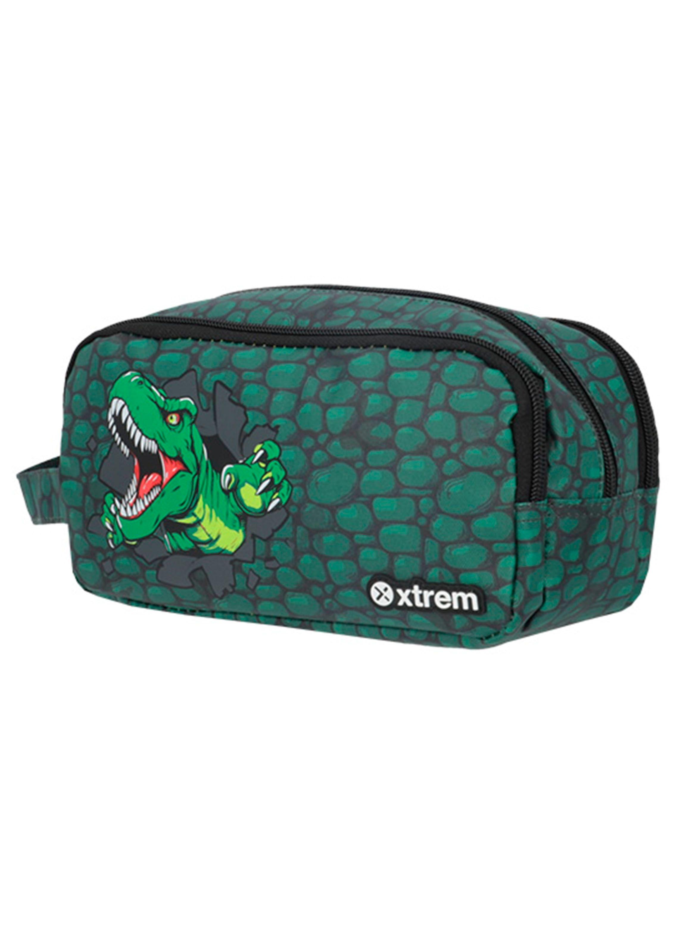 Estuche University+ 5Xt Dino Verde-2