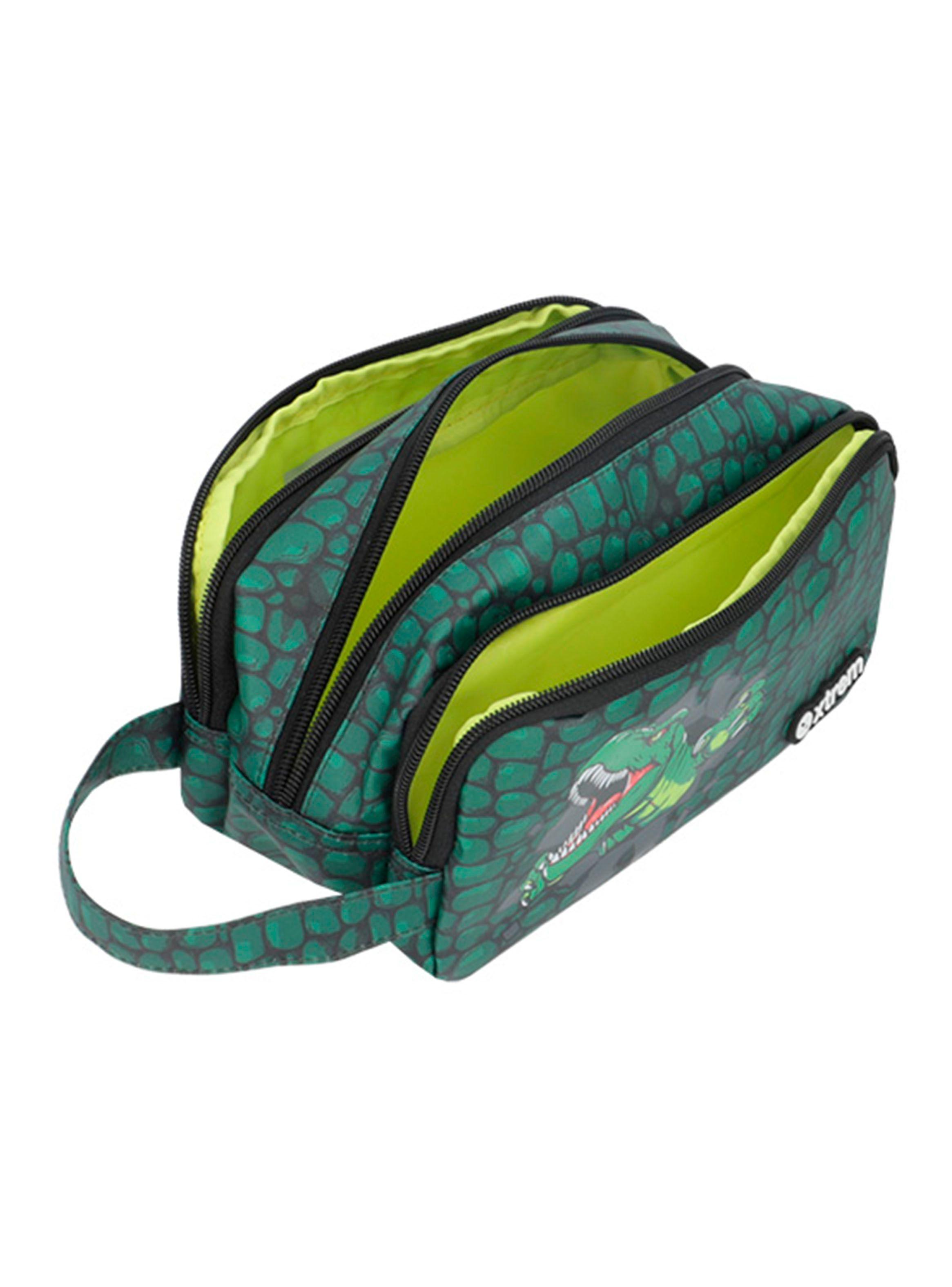 Estuche University+ 5Xt Dino Verde-3