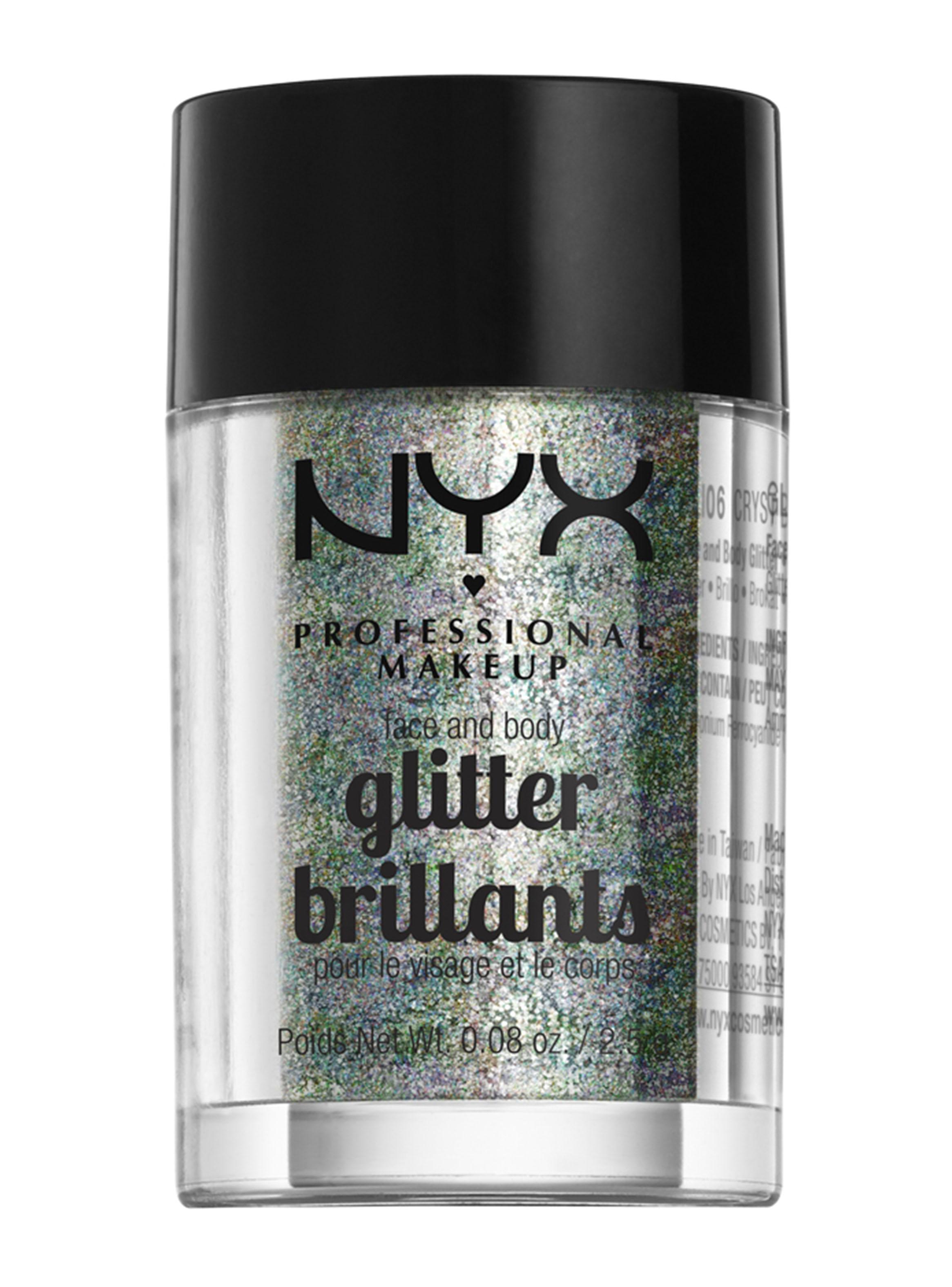 Brillo Facial Face & Body Gitter NYX Professional Makeup-2