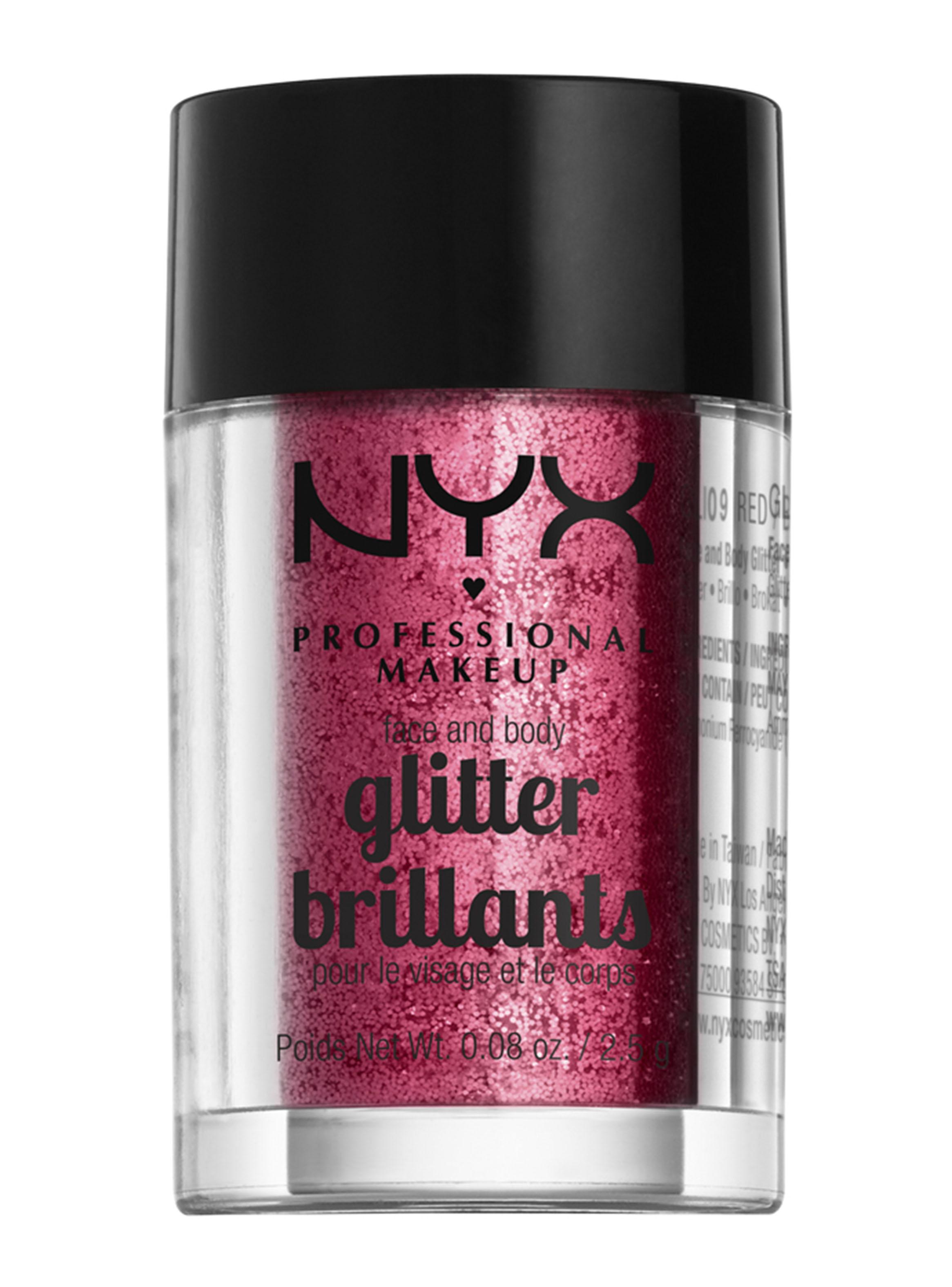 Brillo Facial Face & Body Gitter NYX Professional Makeup-2