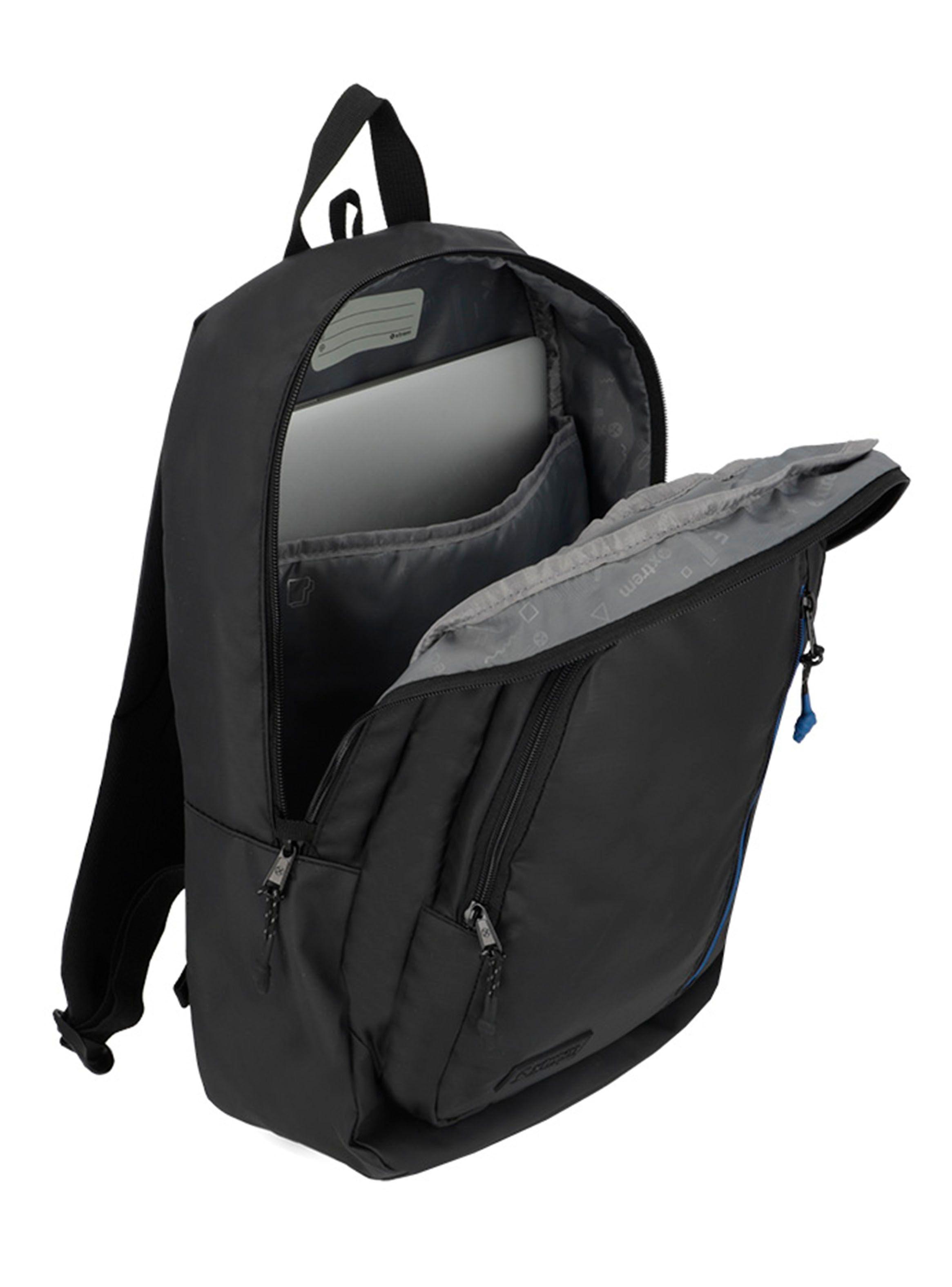 Mochila Notebook Bronx 2.0 5Xt Negro/Azul 16"-4