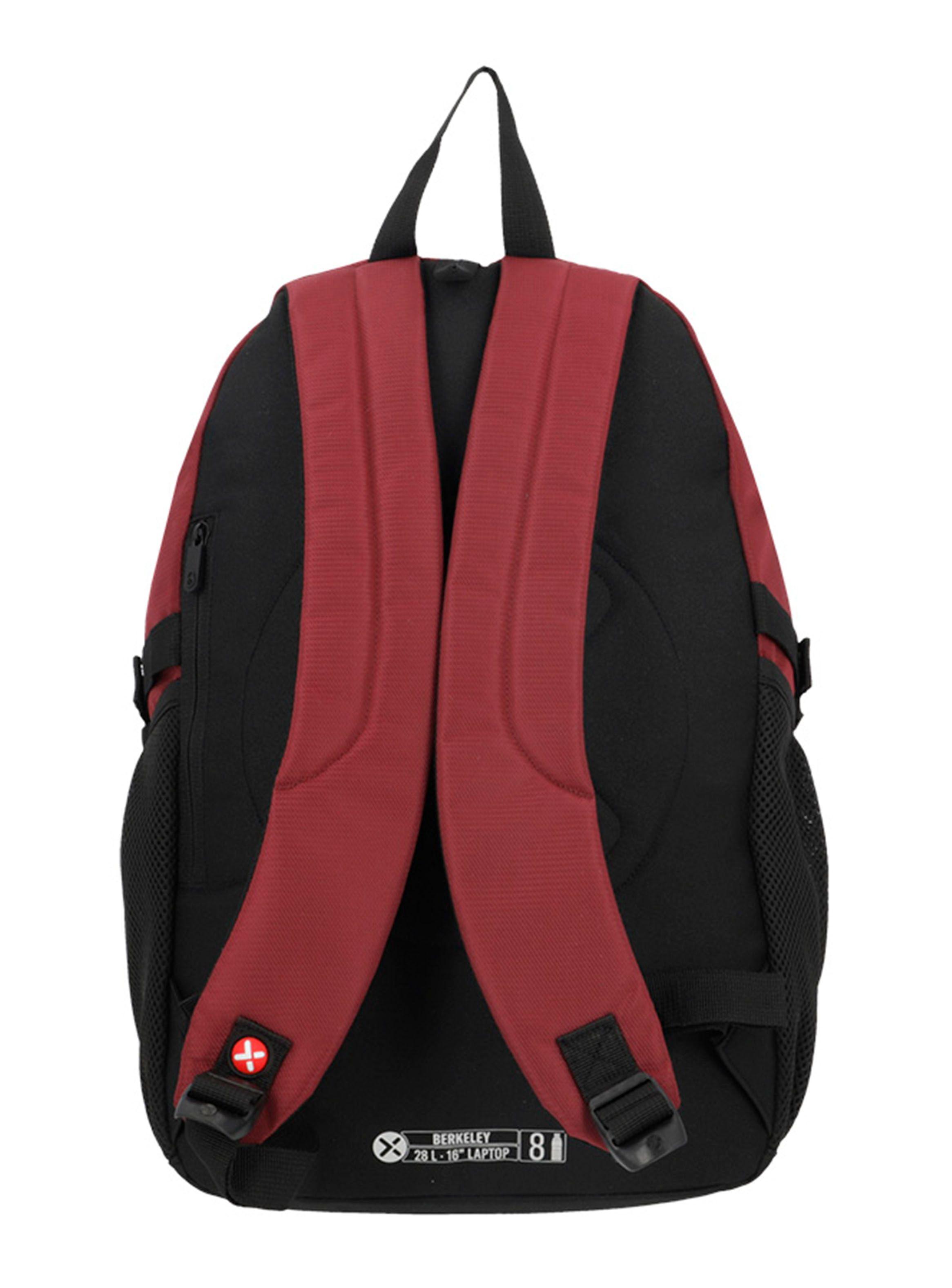 Mochila Notebook Berkeley 5Xt Burdeo 16"-1