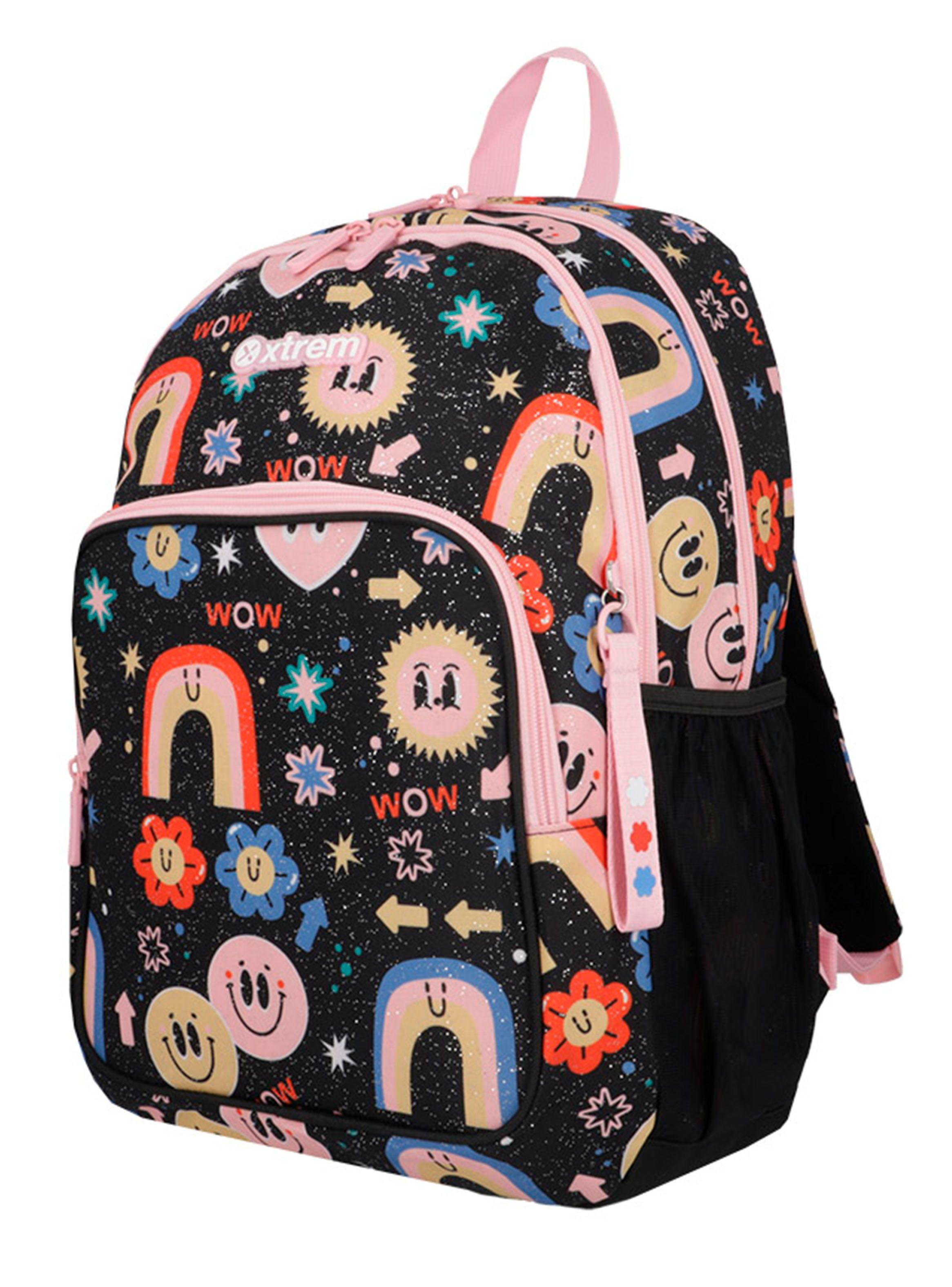 Mochila Hopper 5Xt Arcoíris Negro-2