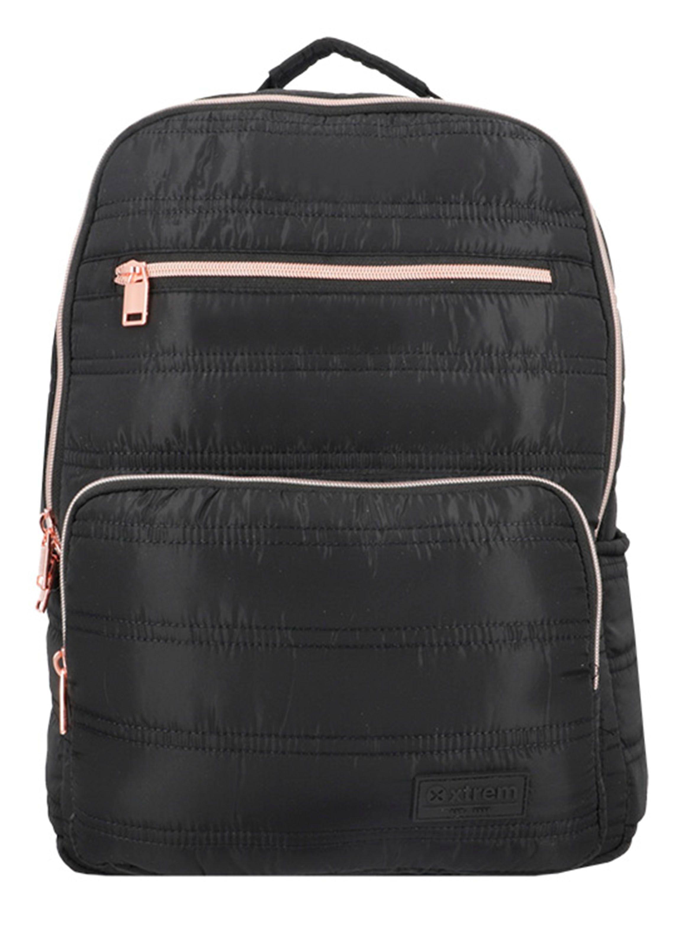 Mochila Notebook Nebraska 5Xt Negro/Rose Gold 16"-0
