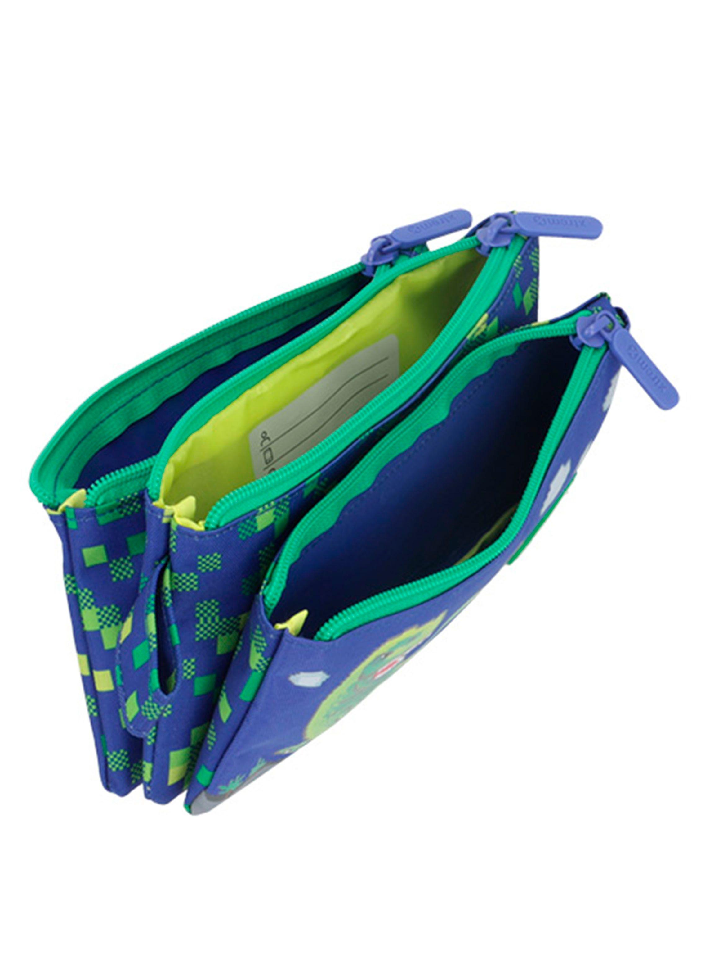 Estuche Trinity 5Xt Dino Azul-3