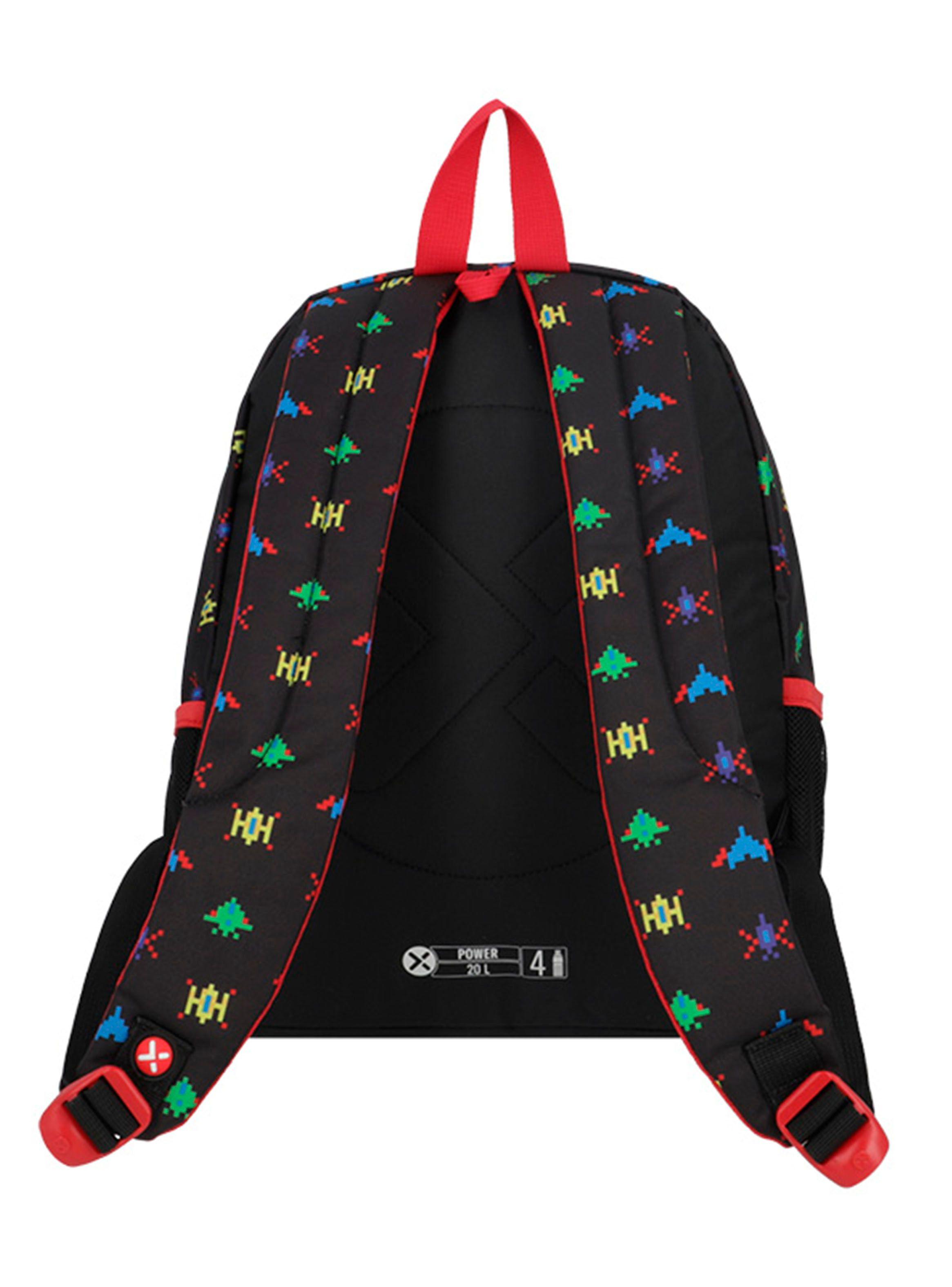 Mochila Power 5Xt Arcade Negro Xtrem | Paris.cl
