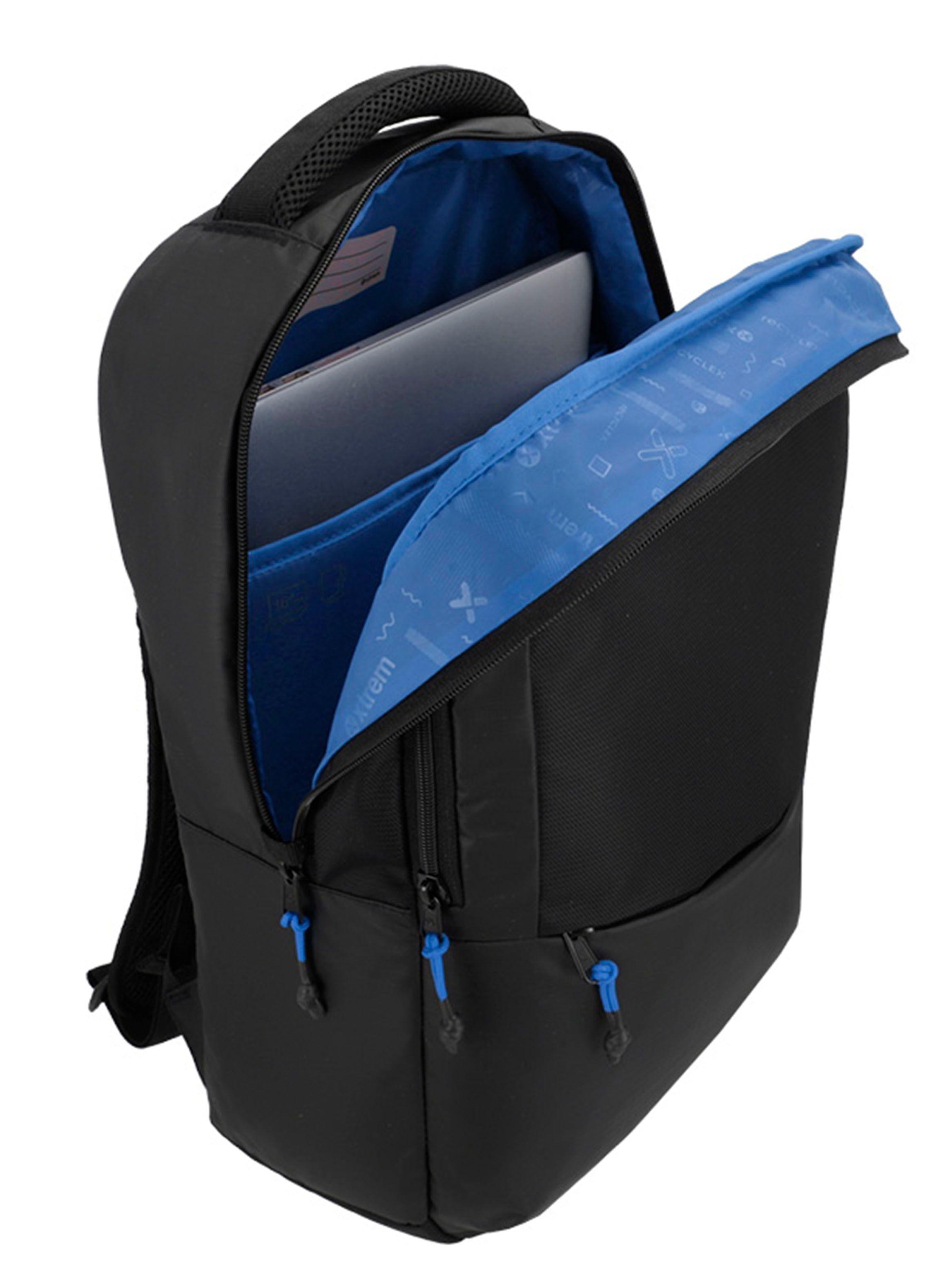 Mochila Notebook Redwood 5Xt Negro/Azul 16"-3