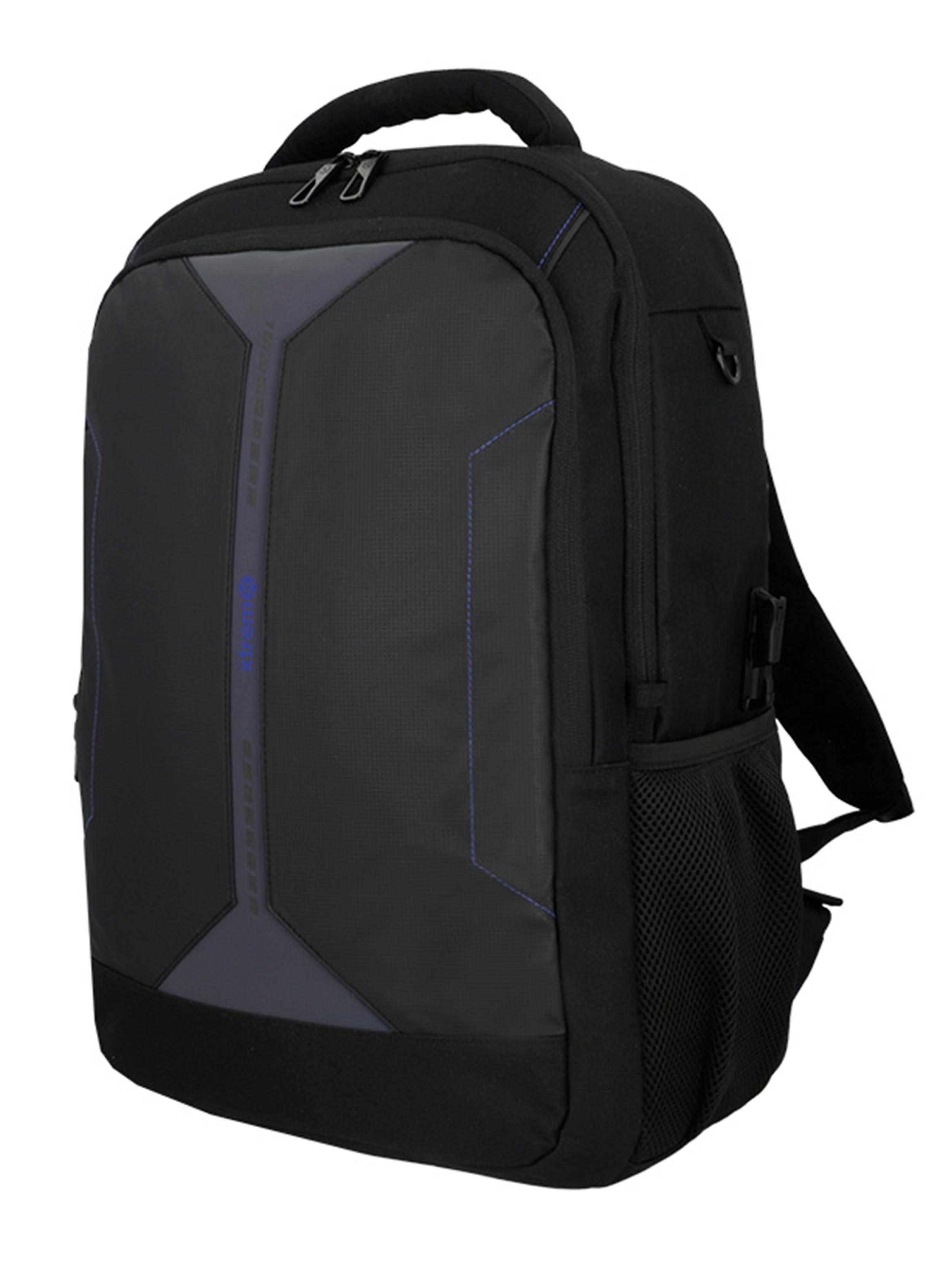 Mochila Notebook Sherman 5Xt Negro/Azul 17"-2