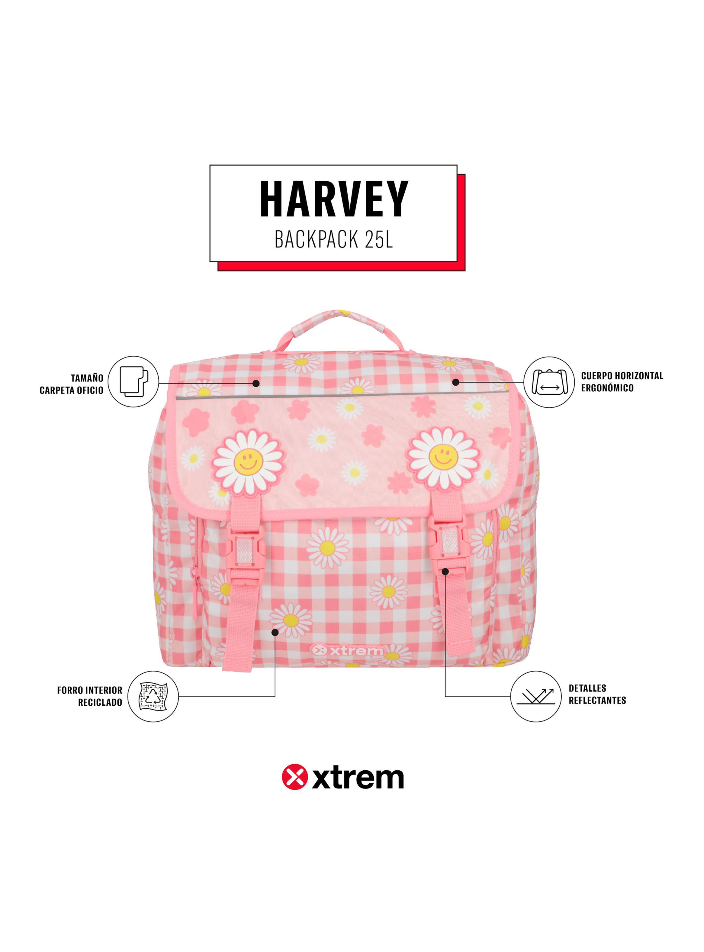 Mochila Harvey 5Xt Rosado-4