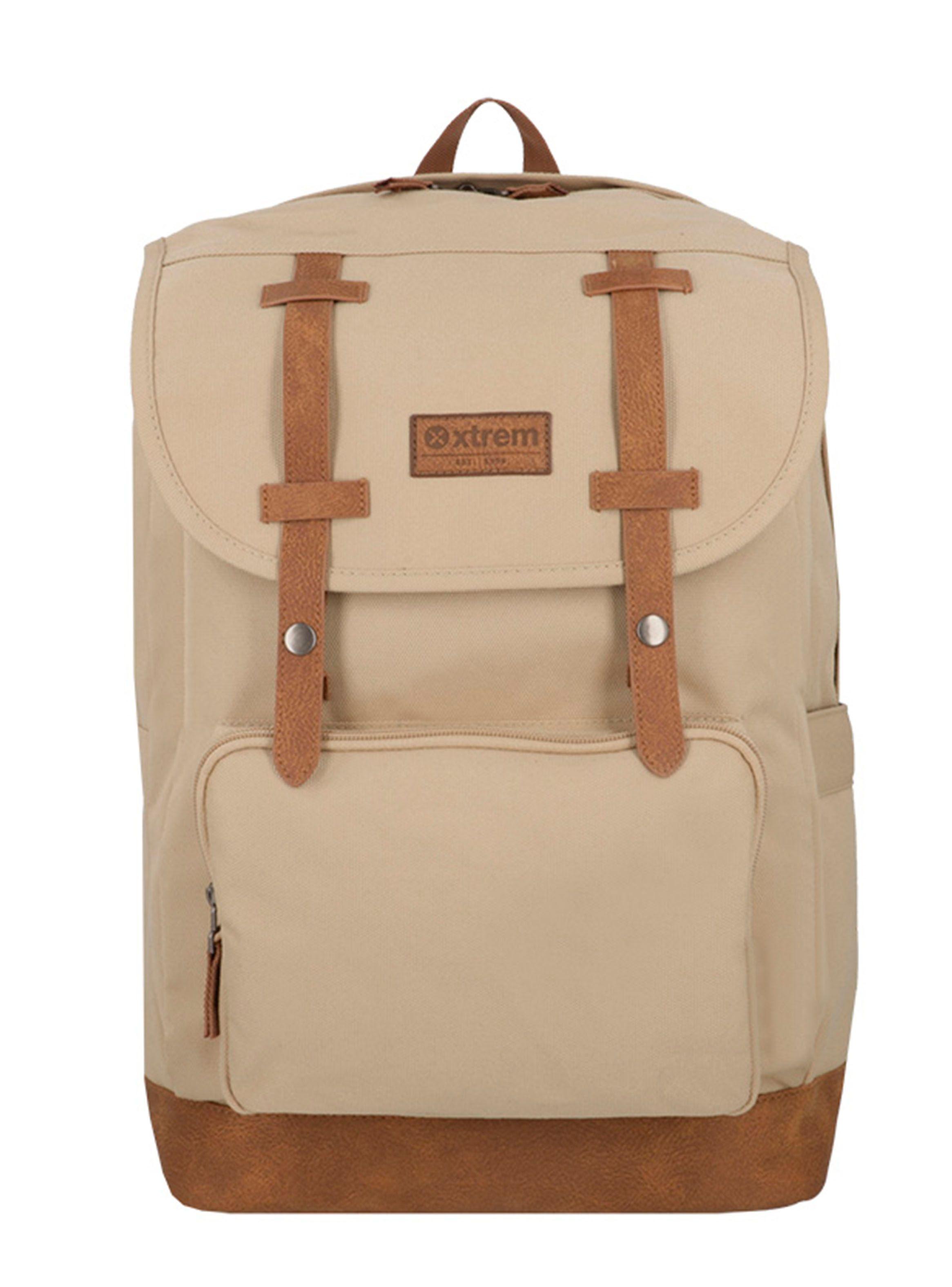 Mochila Notebook Straps 2.0 5Xt Beige 16"-0