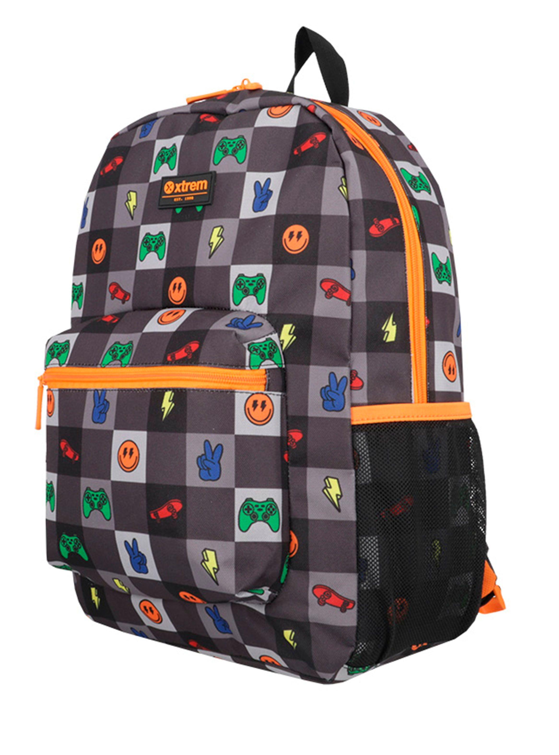 Triple Pack 5Xt Mochila Niño Gamer Negro-1