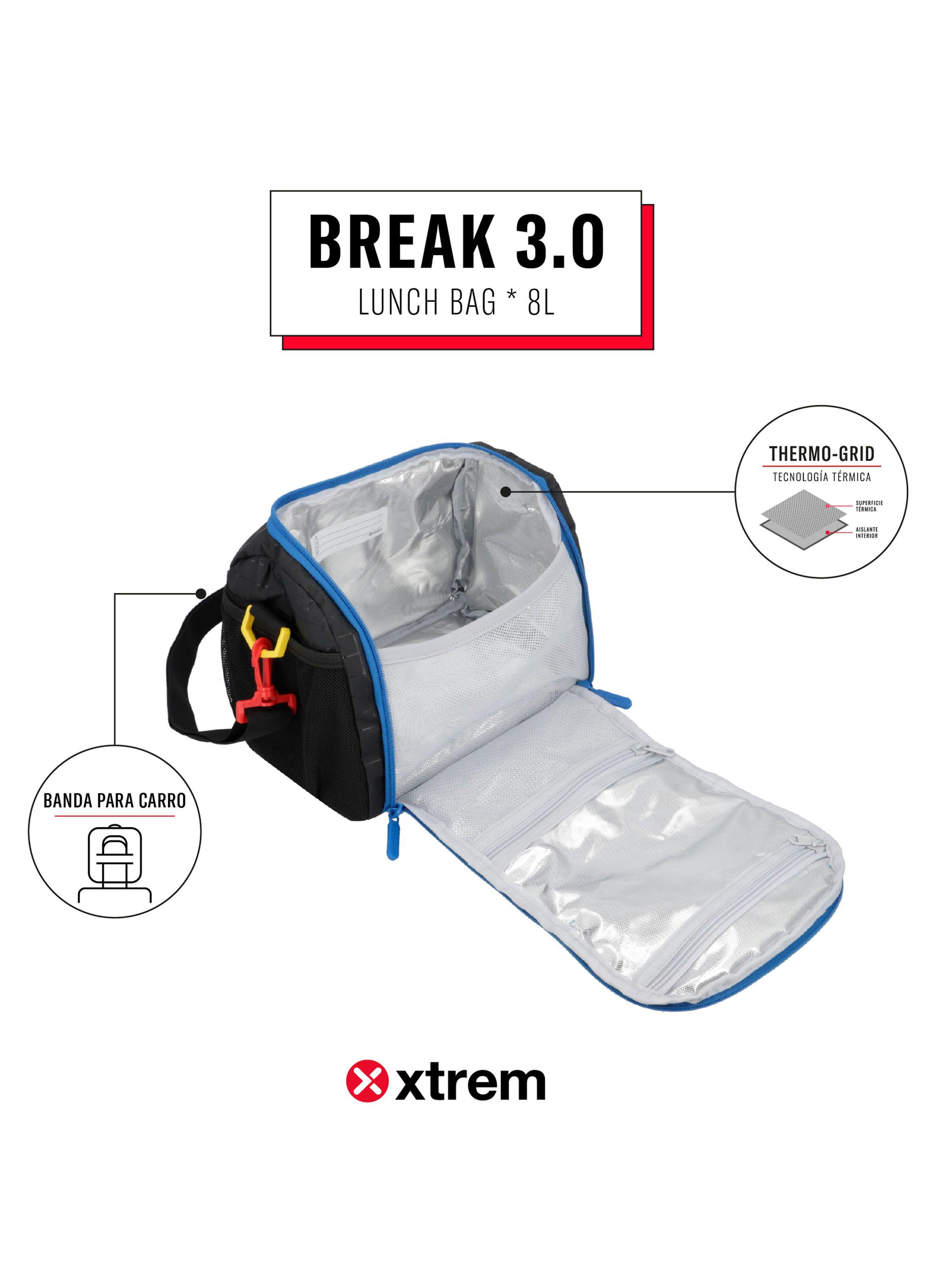 Lonchera Térmica Break 3.0 5Xt Checks Negro-4