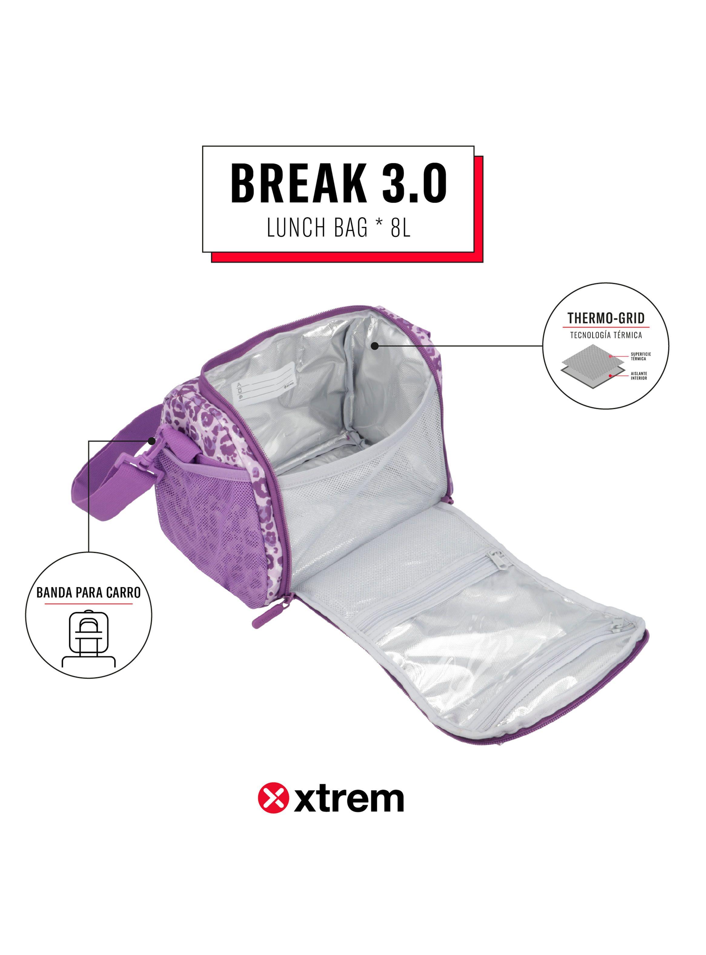 Lonchera Térmica Break 3.0 5Xt Gato Morado-4