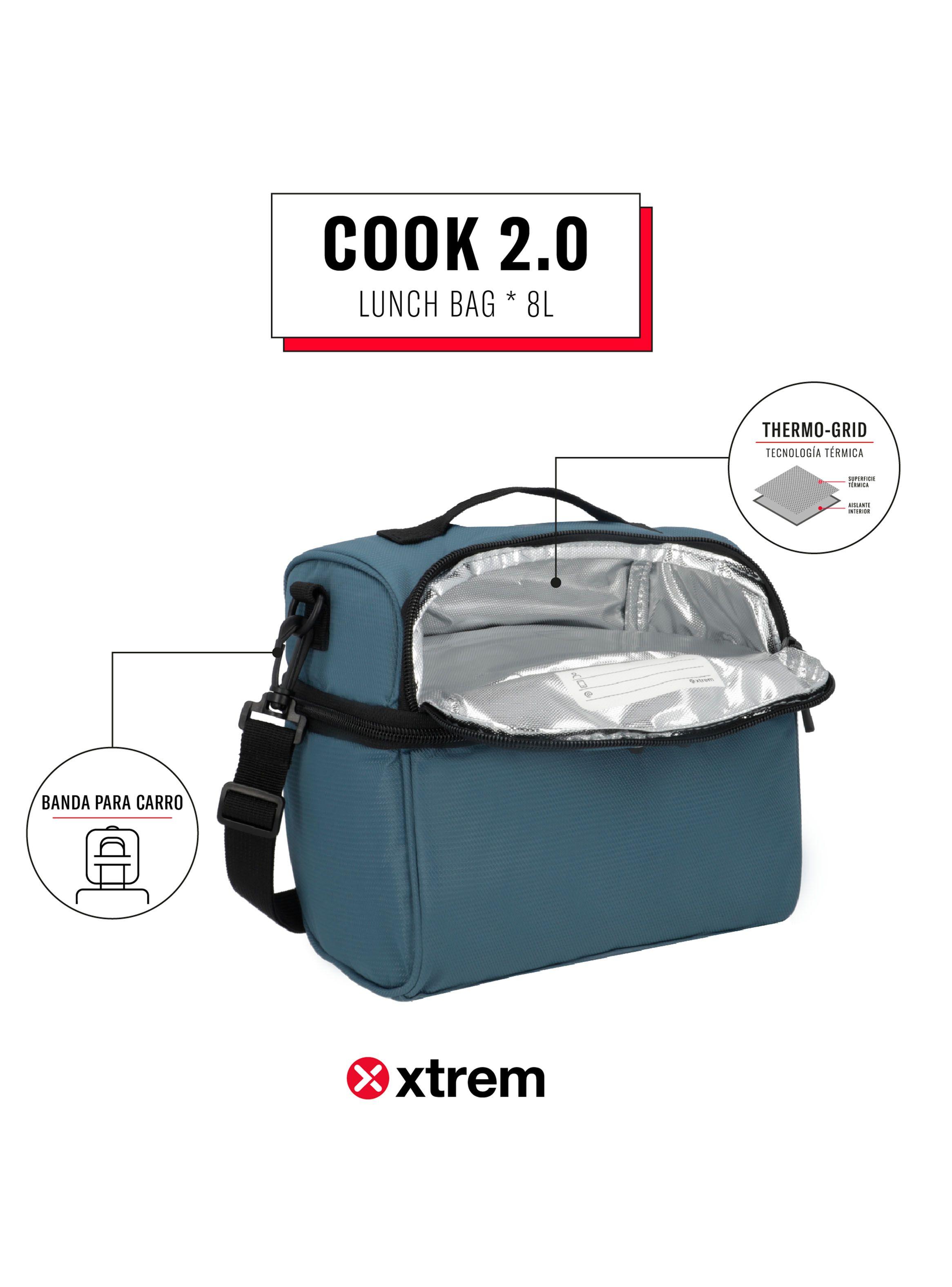 Lonchera Térmica Cook 2.0 5Xt Azul Nórdico-4