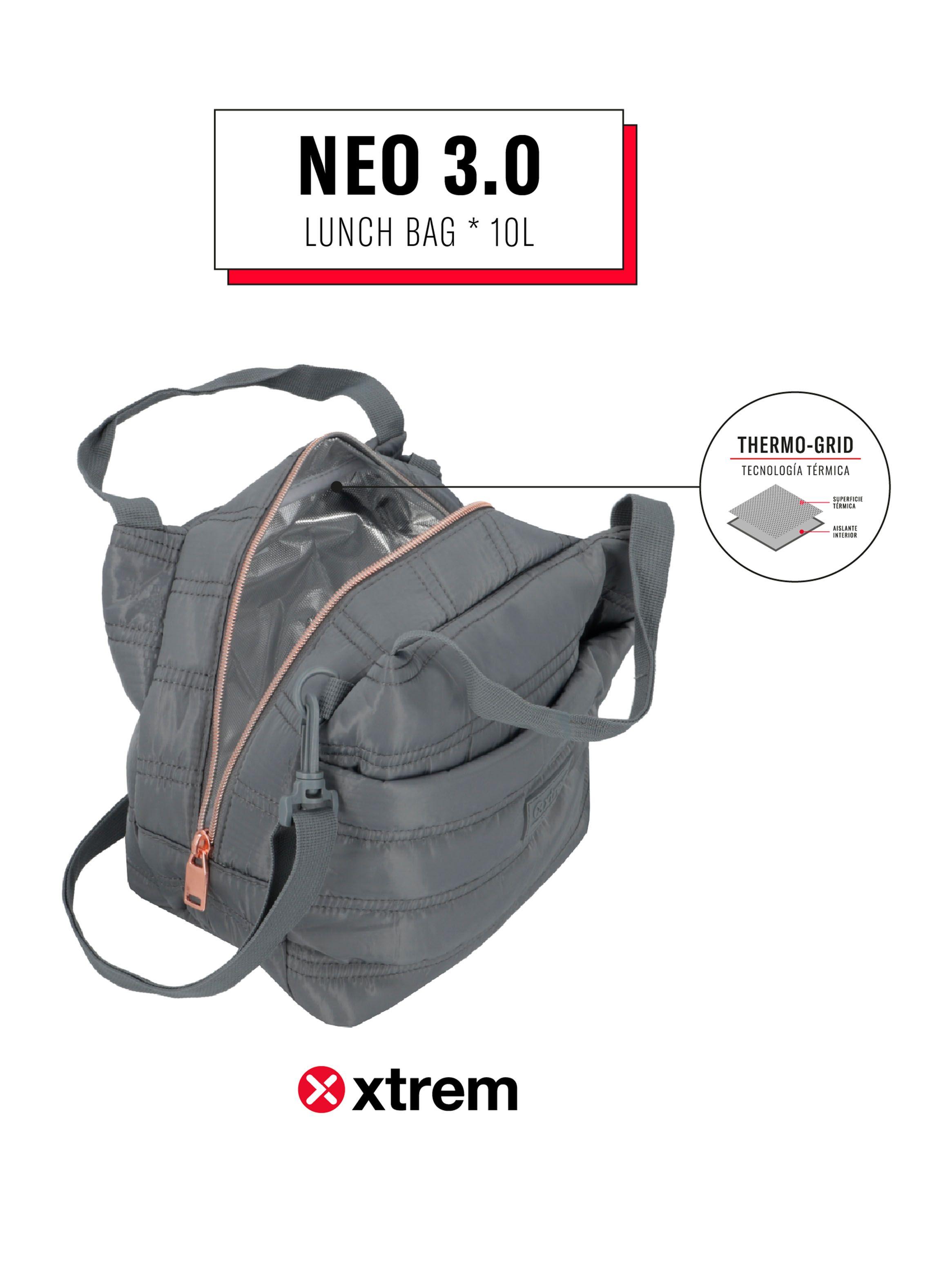 Lonchera Térmica Neo 3.0 5Xt Gris-4