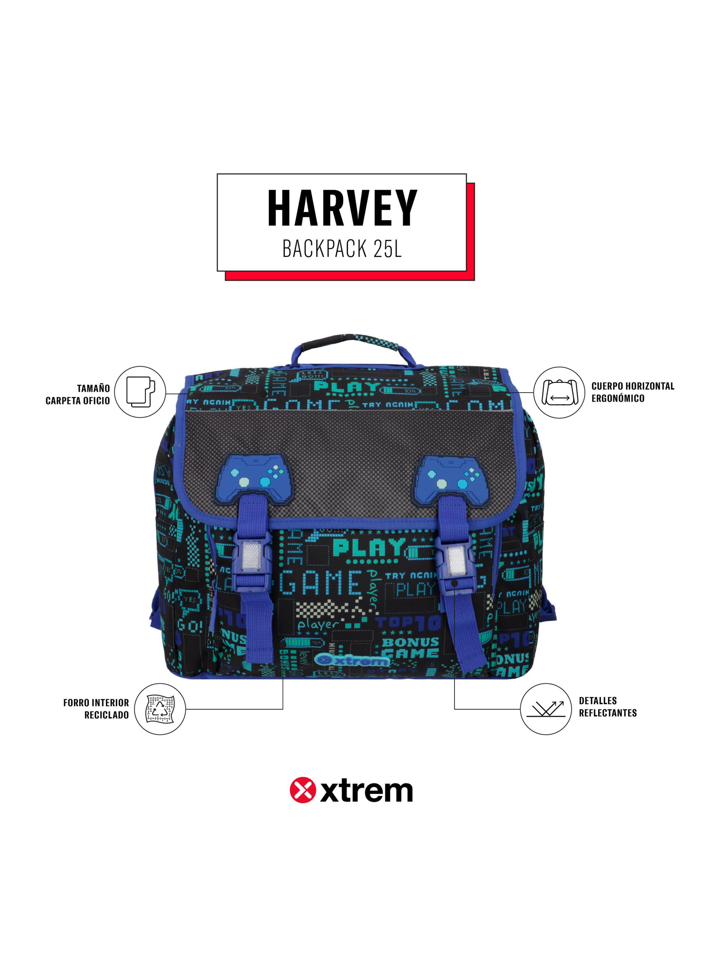 Mochila Harvey 5Xt Azul-4