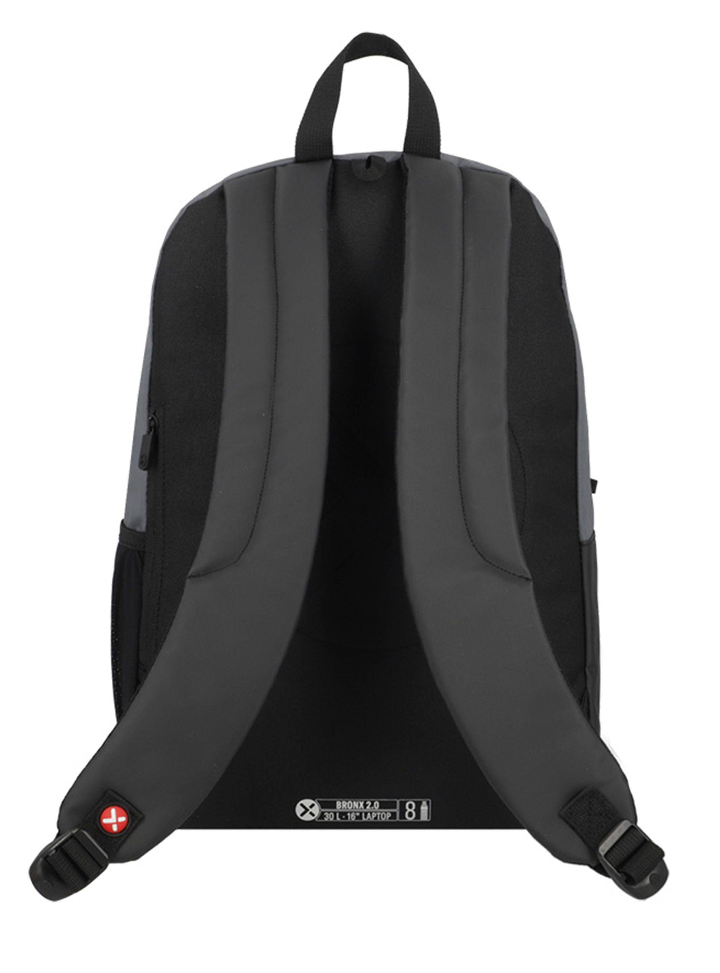 Mochila Notebook Bronx 2.0 5Xt Gris Oscuro 16"-2