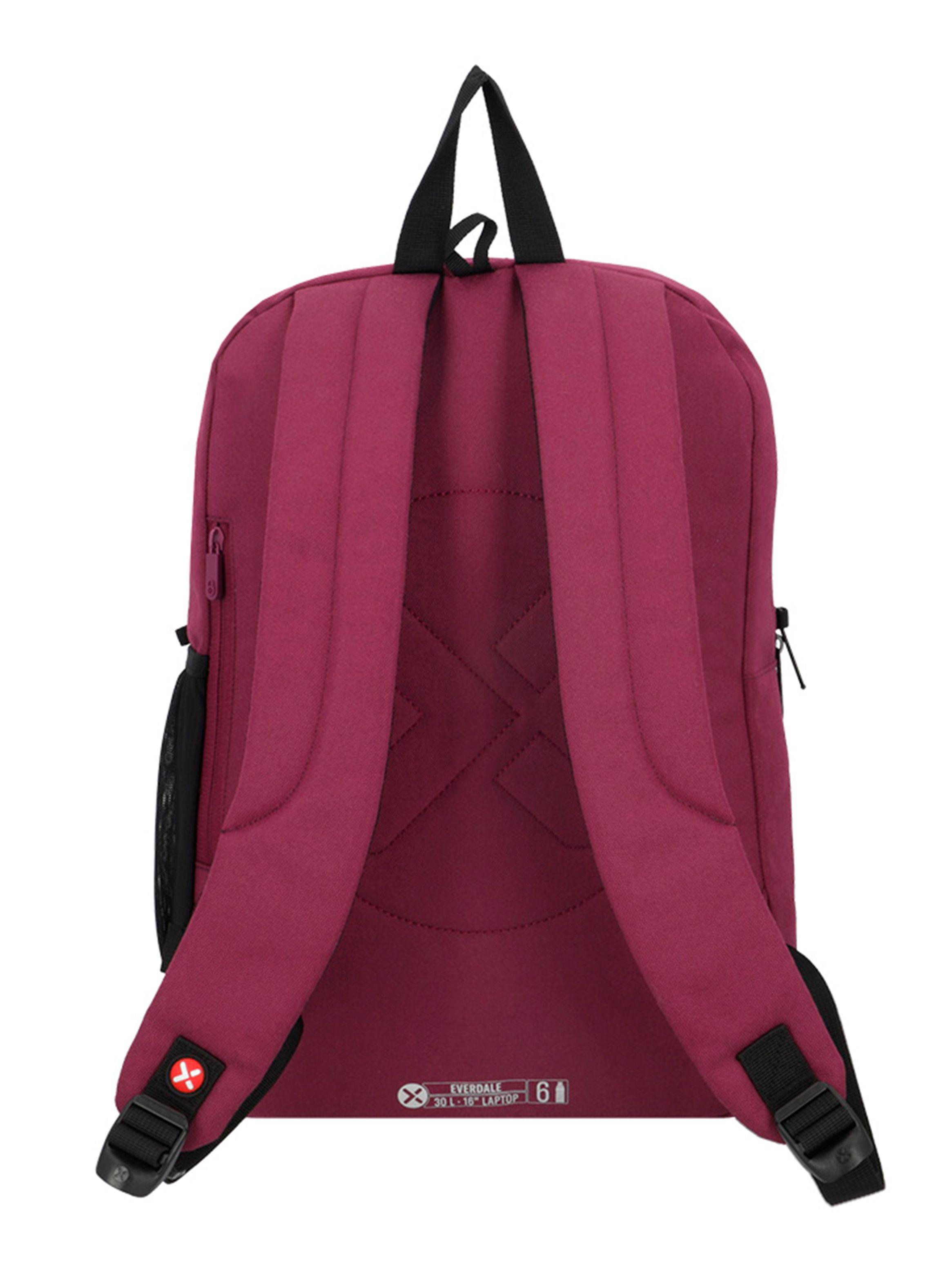 Mochila Notebook Everdale 5Xt Morado 16"-1